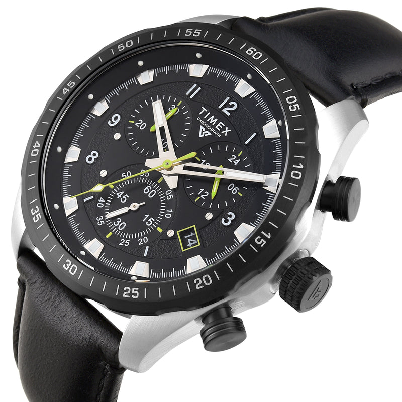 Timex Vector Round 21mm Black Dial Analog Men Watch - TWEG26003 Watch Timex