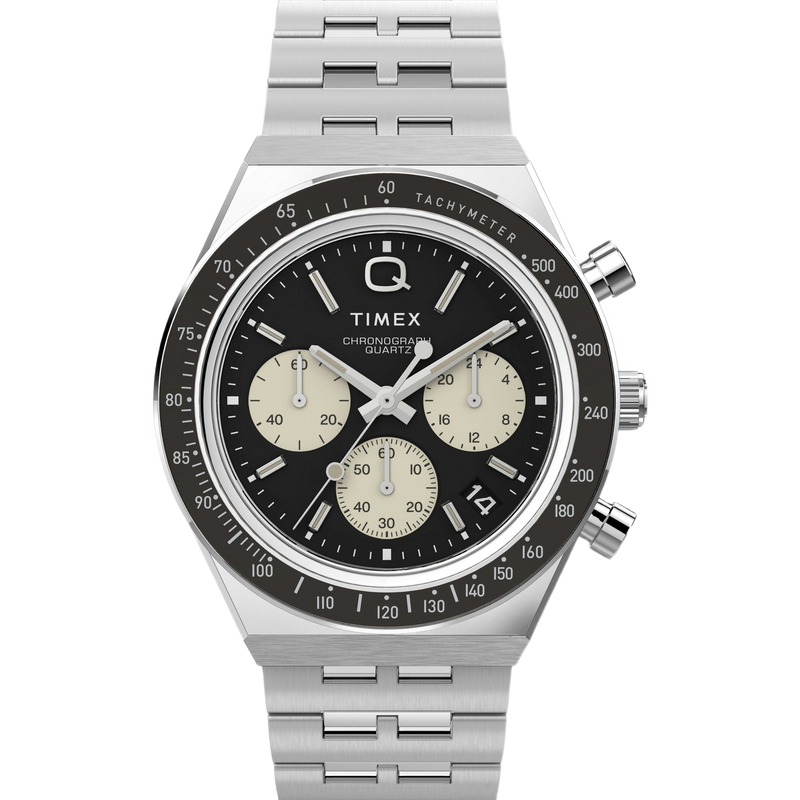 Timex Q Round 21mm Black Dial Analog Men Watch - TWEG26402 Watch Timex