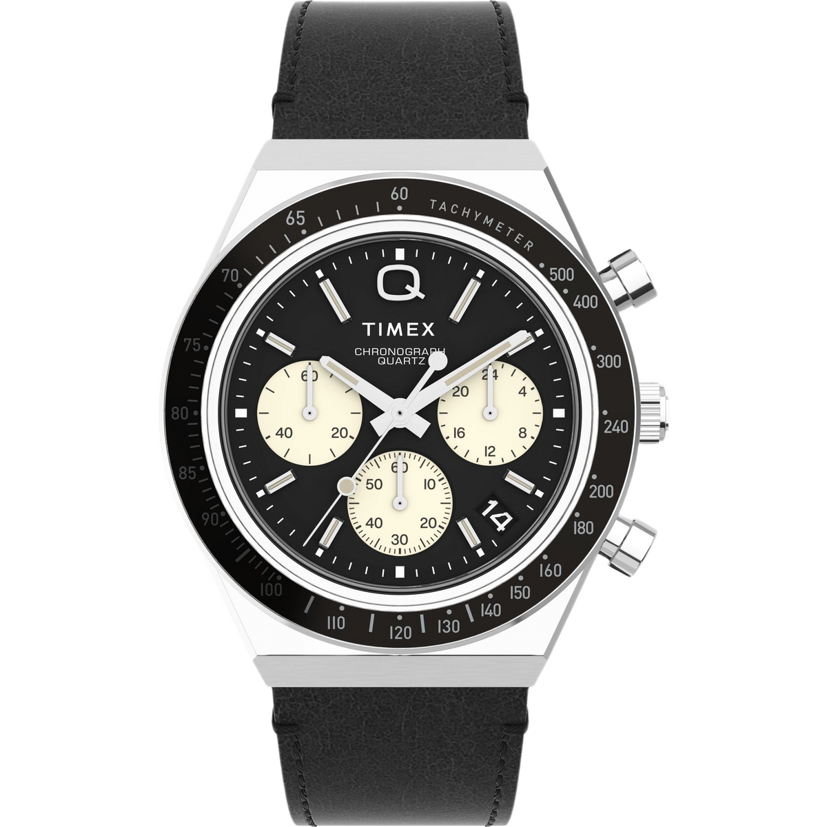 TIMEX Q Diver Inspired Black Round Dial Analog Men's Watch - TWEG26408 Watch Timex