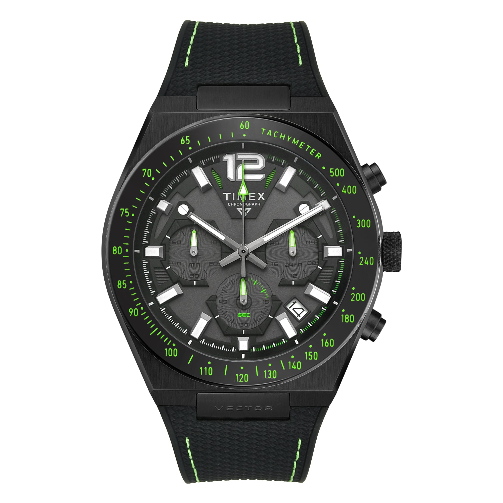 Timex Vector Round 21mm Black Dial Analog Men Watch - TWEG30800 Watch Timex