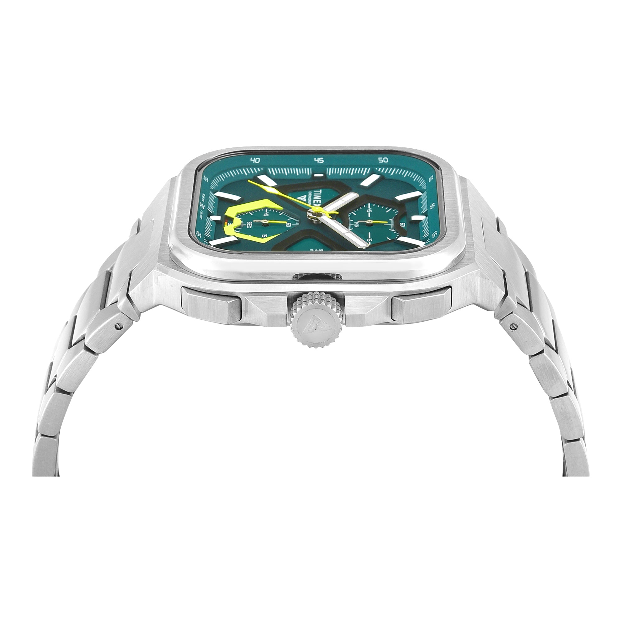 Timex Vector Green Square Quartz Men Watch