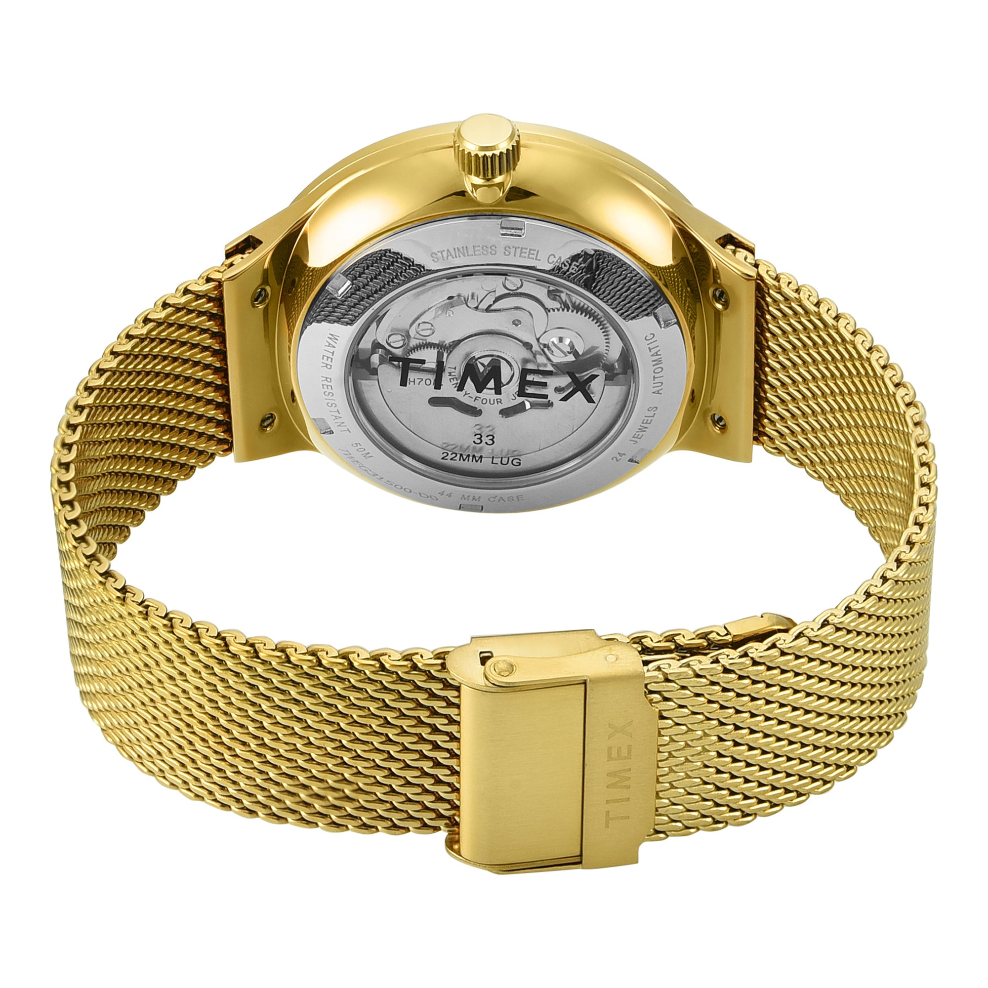 TIMEX Signio Champagne Round Dial Analog Men's Watch - TWEG31500