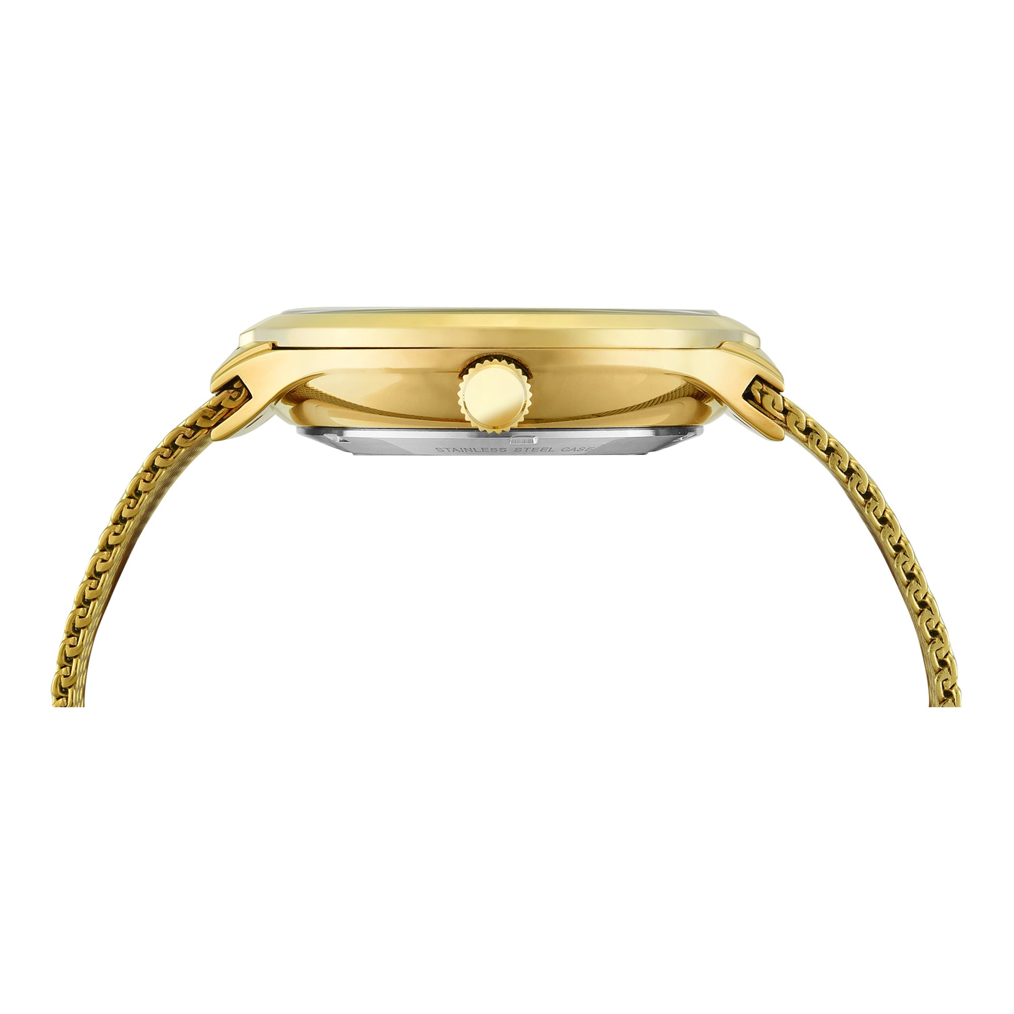 TIMEX Signio Champagne Round Dial Analog Men's Watch - TWEG31500