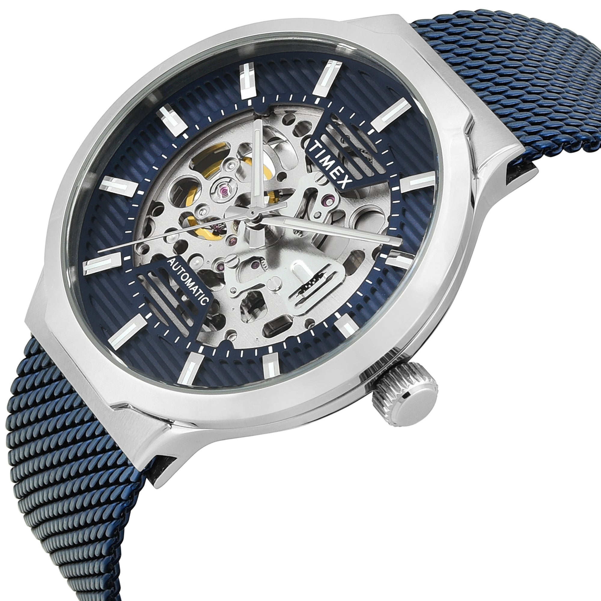 TIMEX Signio Blue Round Dial Analog Men's Watch - TWEG31502