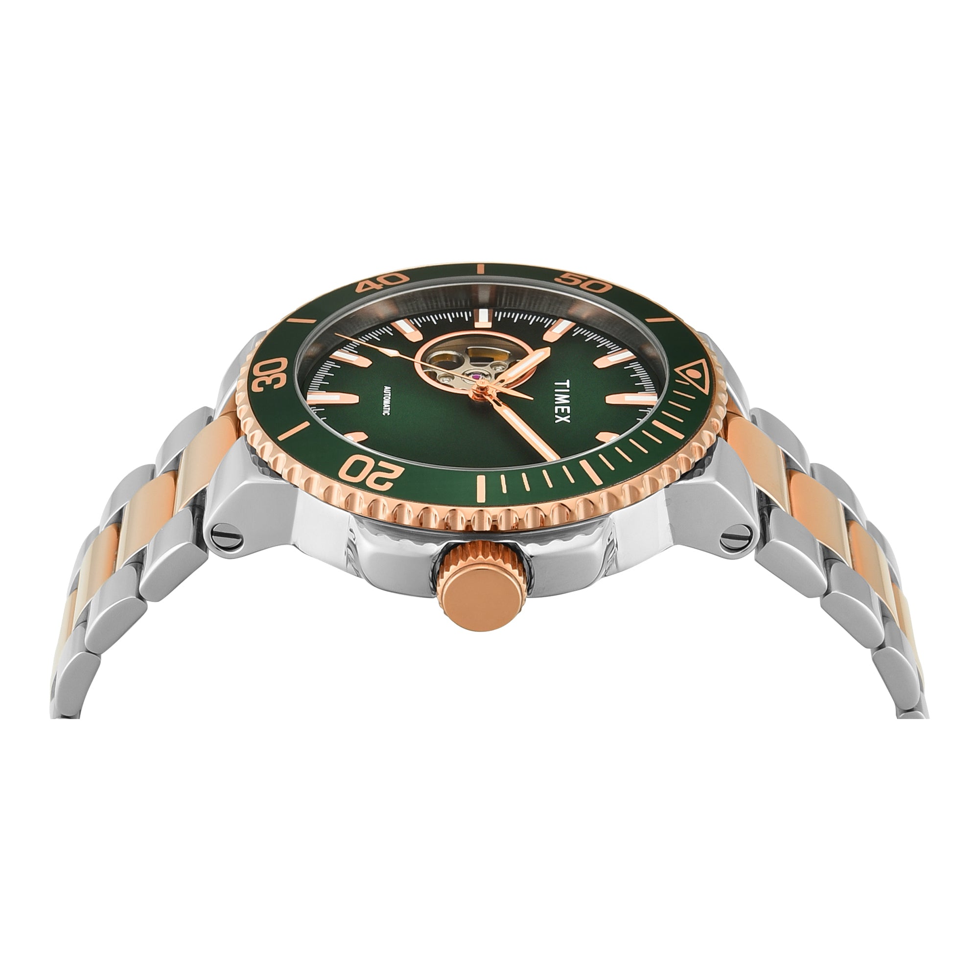 TIMEX Signio Green Round Dial Analog Men's Watch - TWEG31701