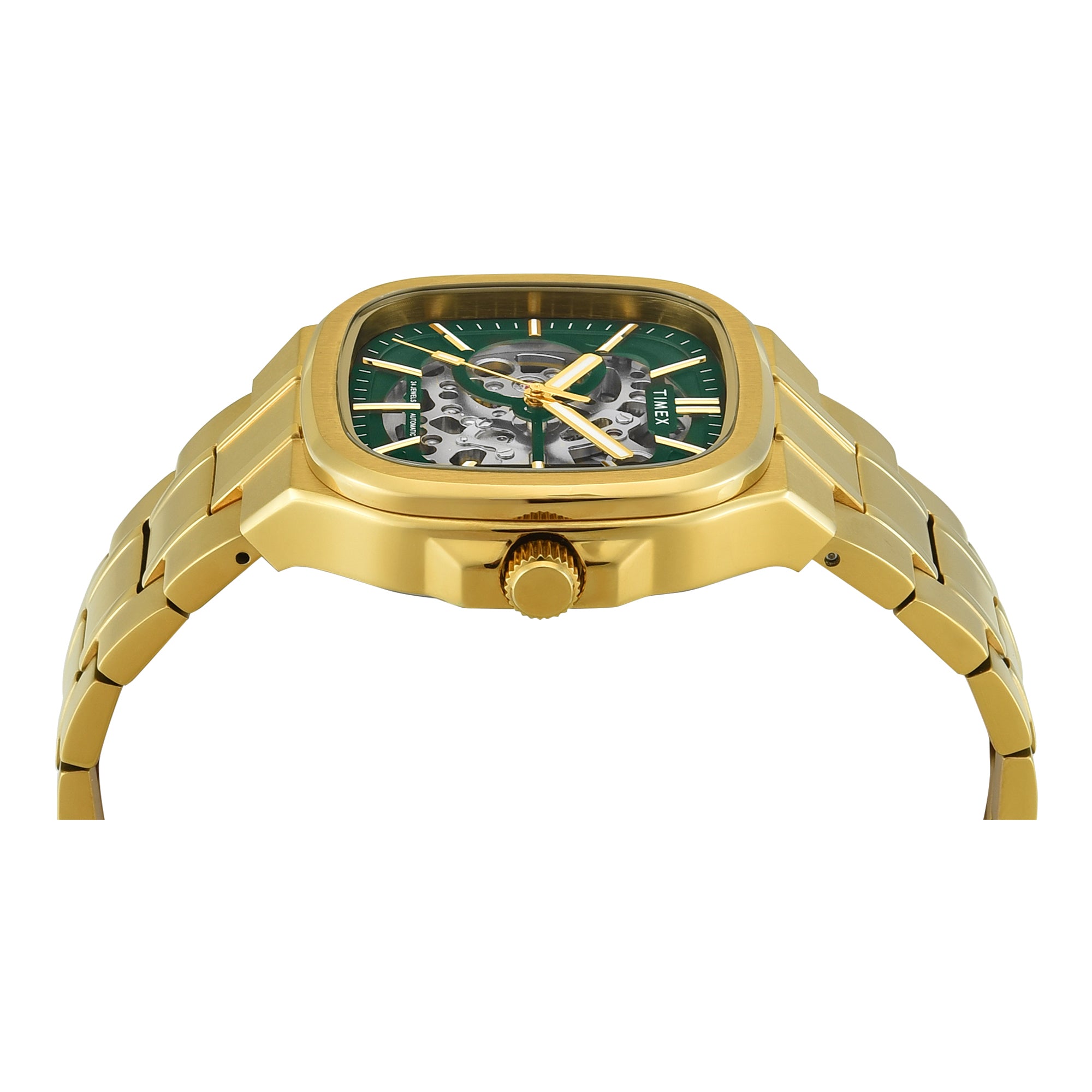 TIMEX Signio Green Square Dial Analog Men's Watch - TWEG31901