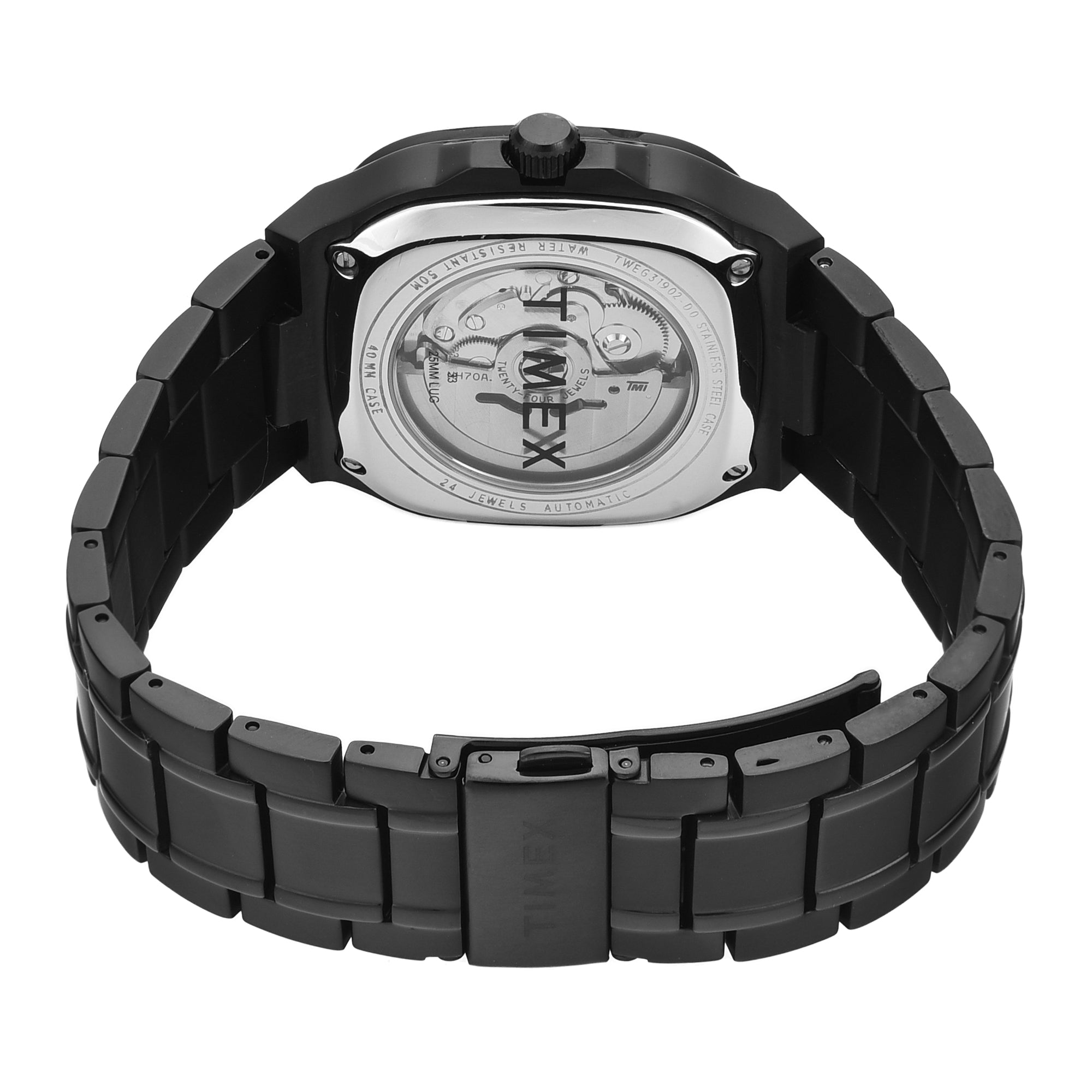 TIMEX Signio Black Square Dial Analog Men's Watch - TWEG31902