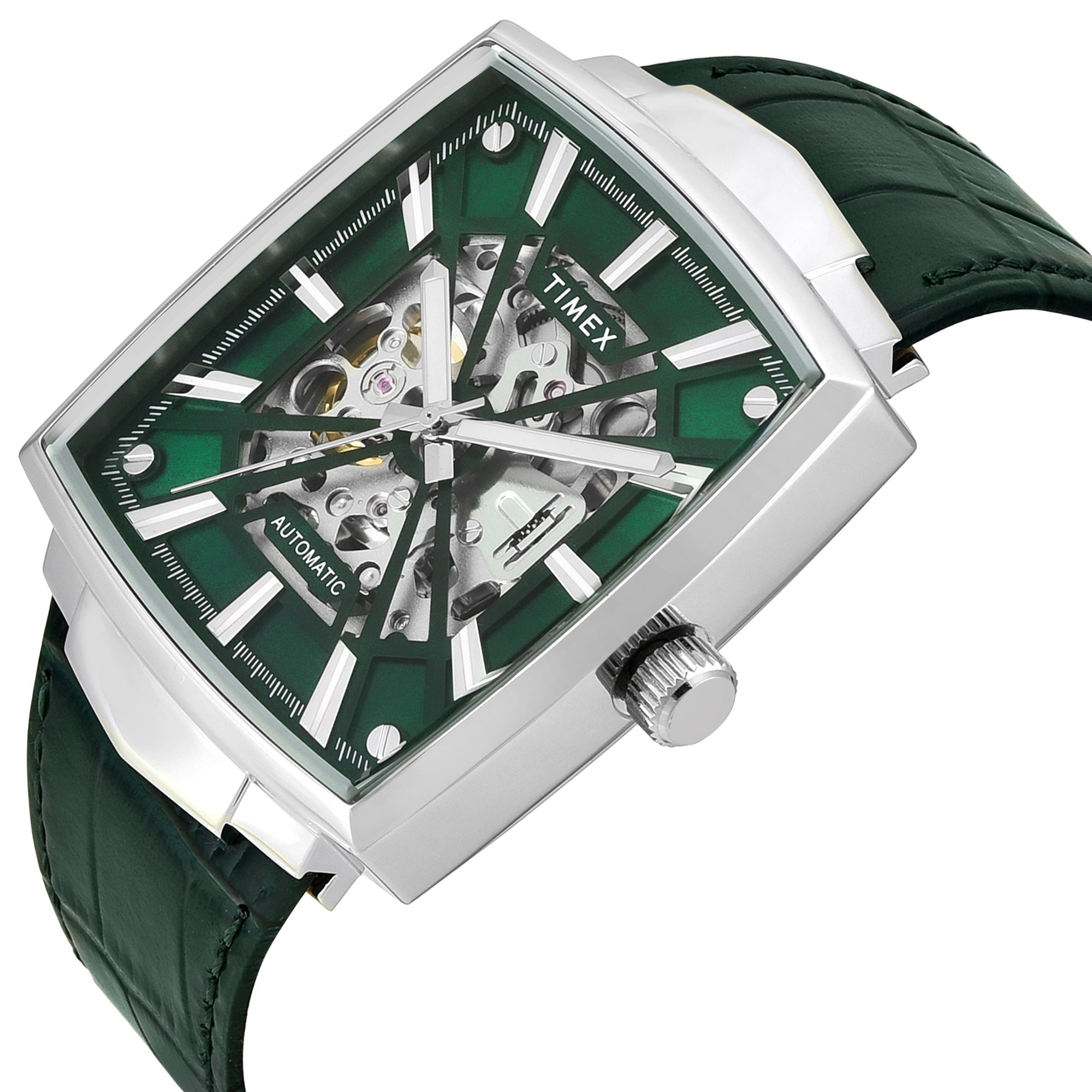 TIMEX Signio Green Square Dial Analog Men's Watch - TWEG32000