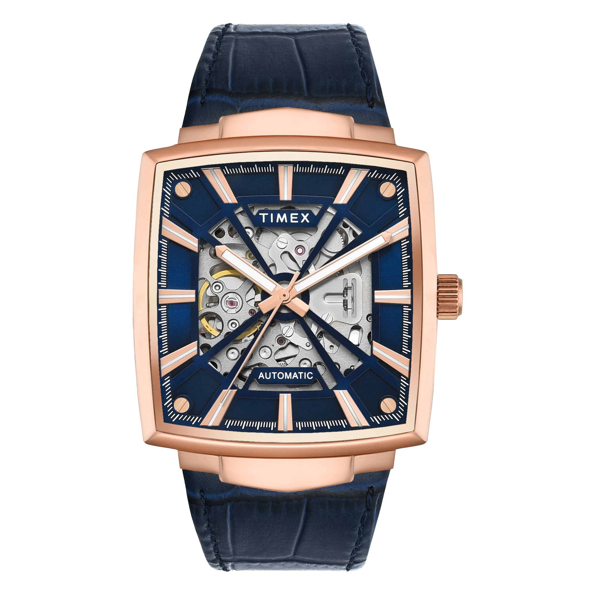 TIMEX Signio Blue Square Dial Analog Men's Watch - TWEG32001 ...