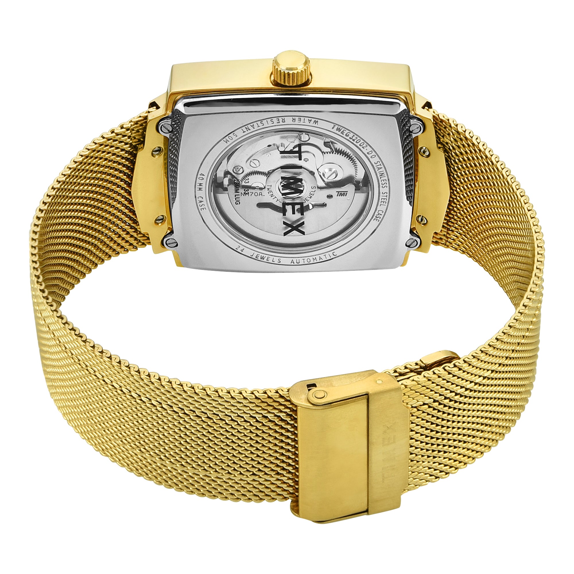 TIMEX Signio Silver Square Dial Analog Men's Watch - TWEG32002