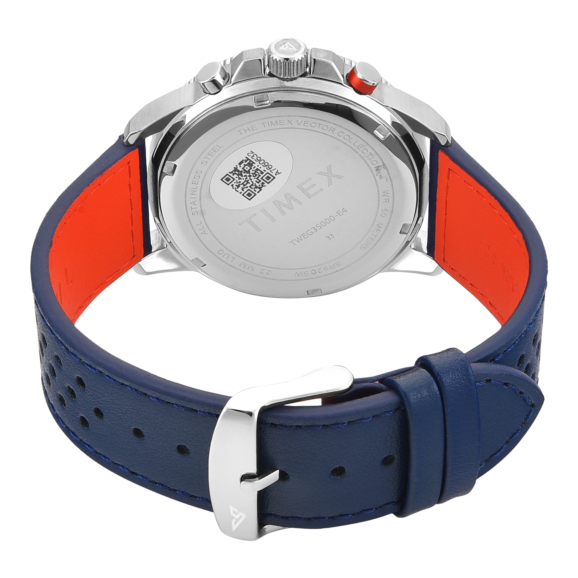 Timex Vector Round 46mm Silver Dial Analog Men Watch - TWEG35000