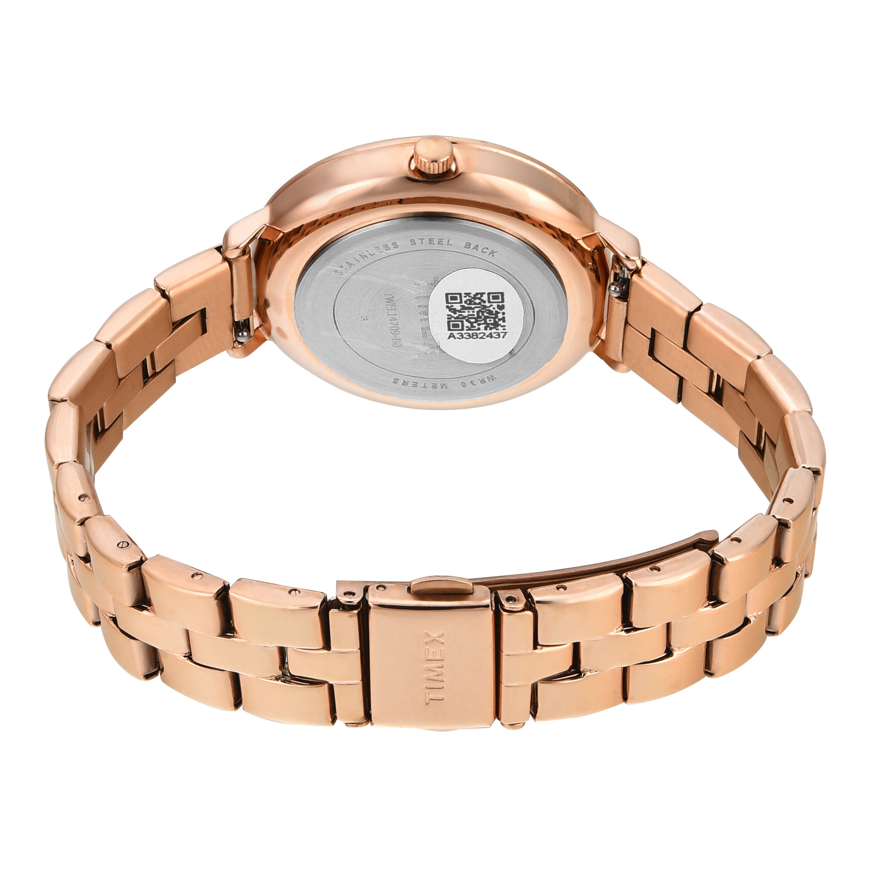 Timex Fashion Blue Round Dial Quartz Analog Women Watch Watch Timex