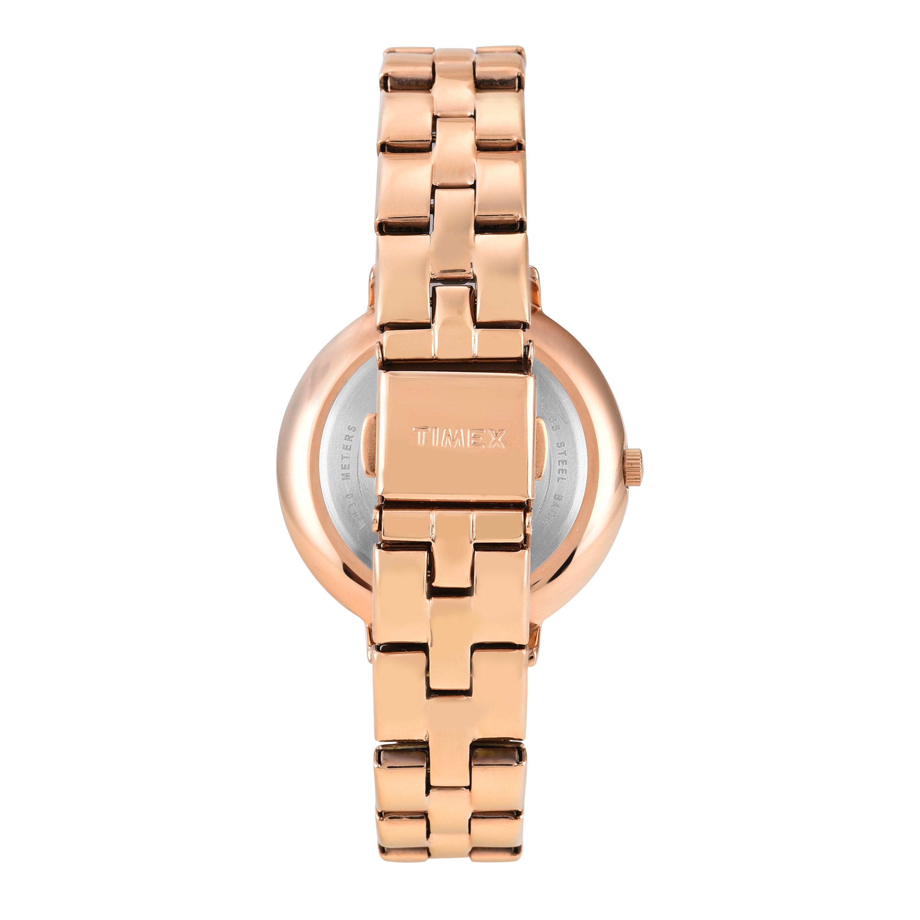 Timex Round 21mm Silver Dial Analog Women Watch - TWEL14711