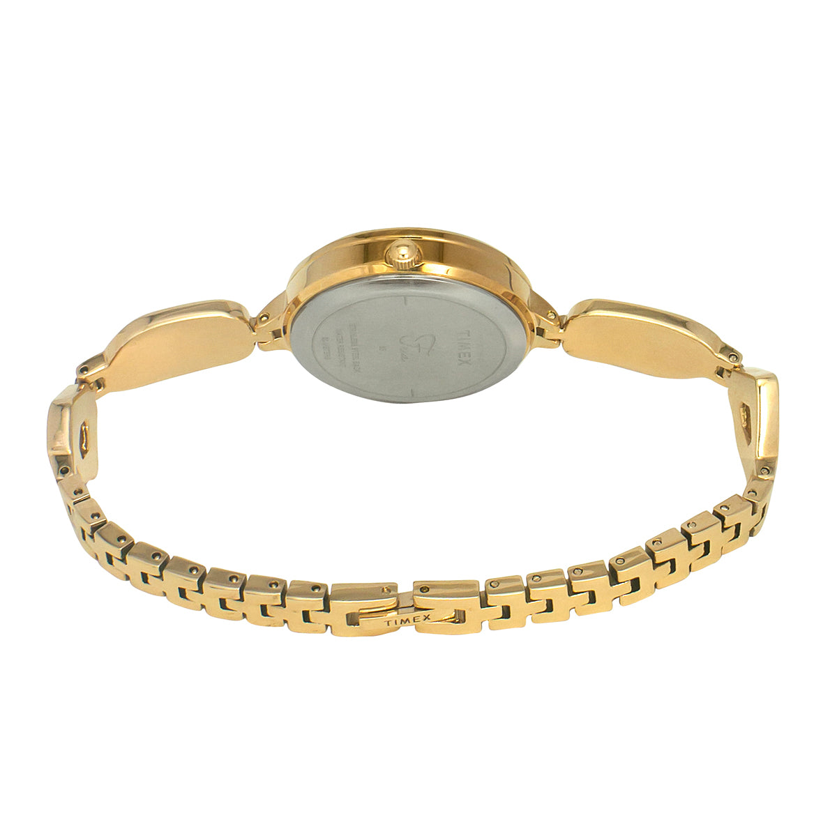 Timex Fria White Round Dial Quartz Analog Women Watch