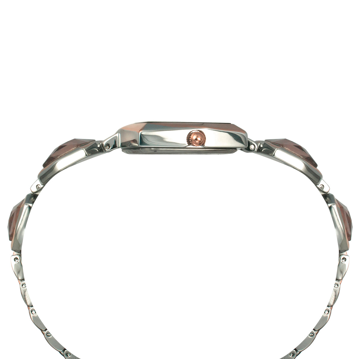 Timex Fria Square 33mm Rose Gold Dial Analog Women Watch - TWEL16101 Watch Timex