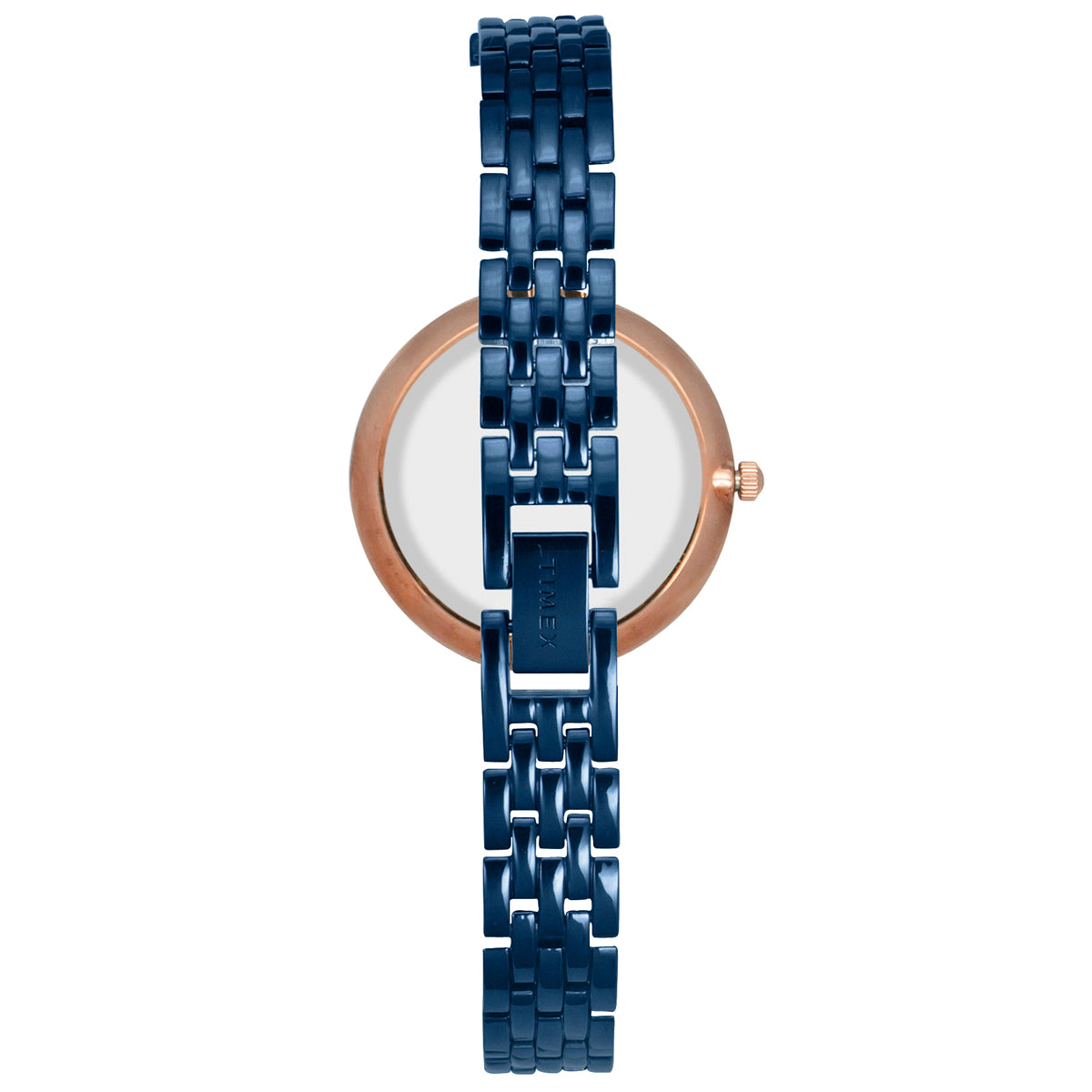 Timex Fria Blue Round Dial Quartz Analog Women Watch