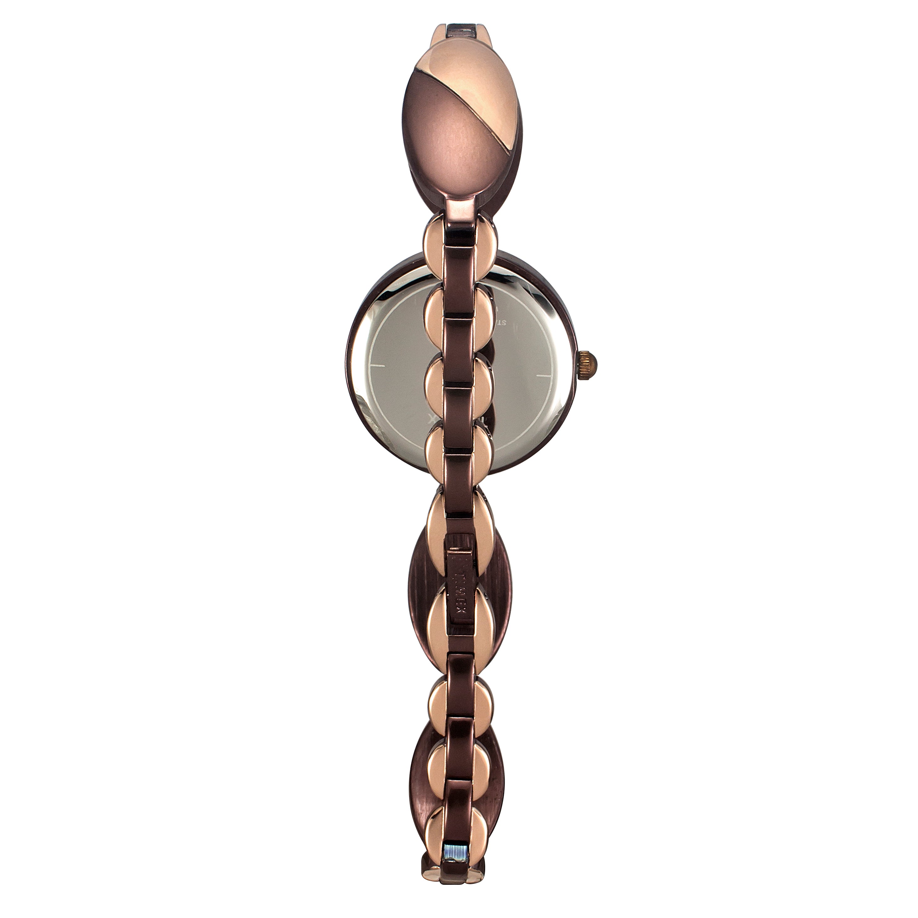 Timex Fria Brown Round Dial Quartz Analog Women Watch