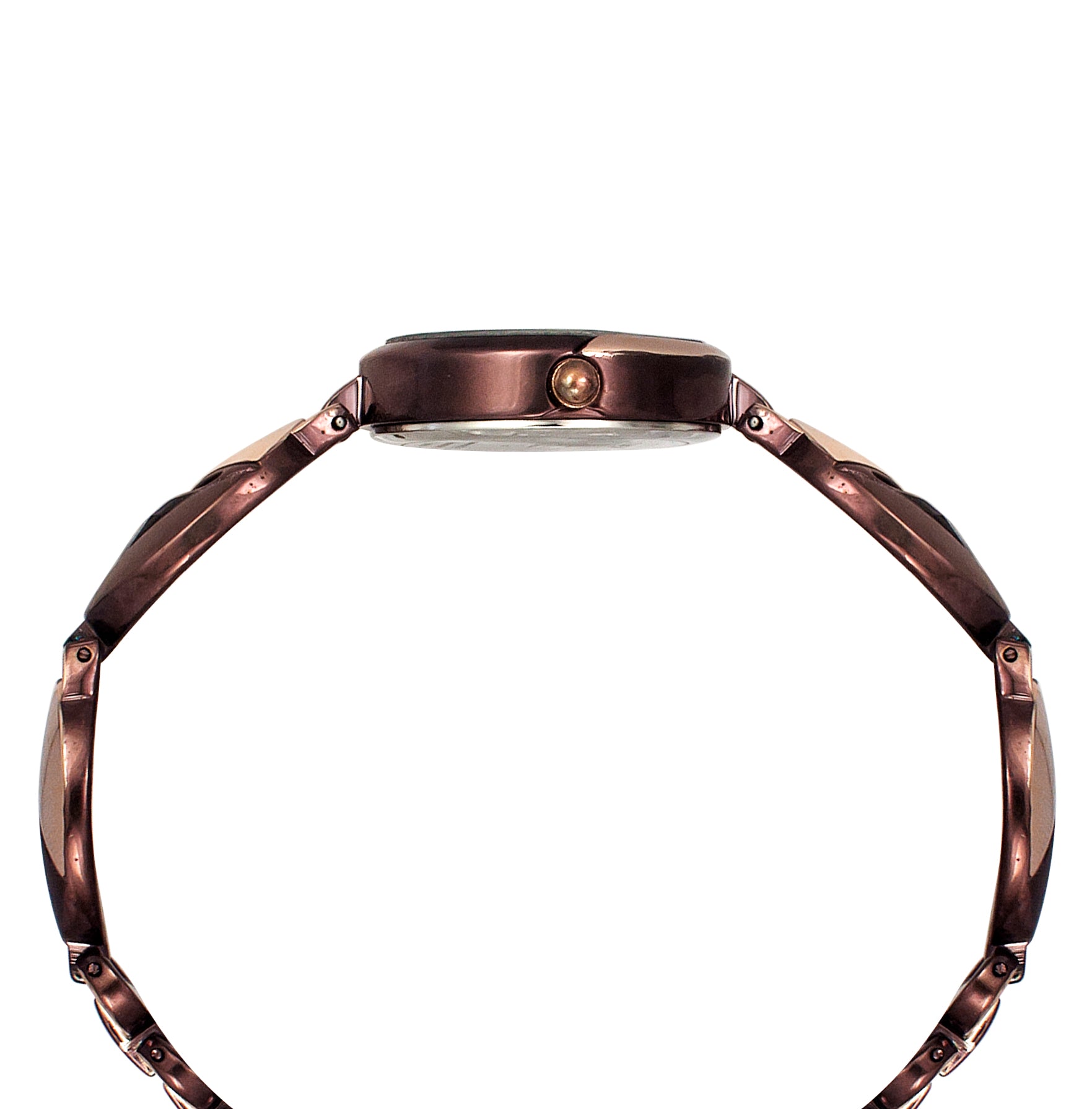 Timex Fria Brown Round Dial Quartz Analog Women Watch