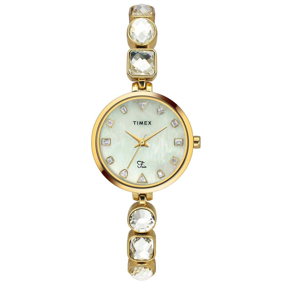 Timex Fria Women Mother of Pearl Round Dial Women Analog Watch TWEL1 At JUST WATCHES