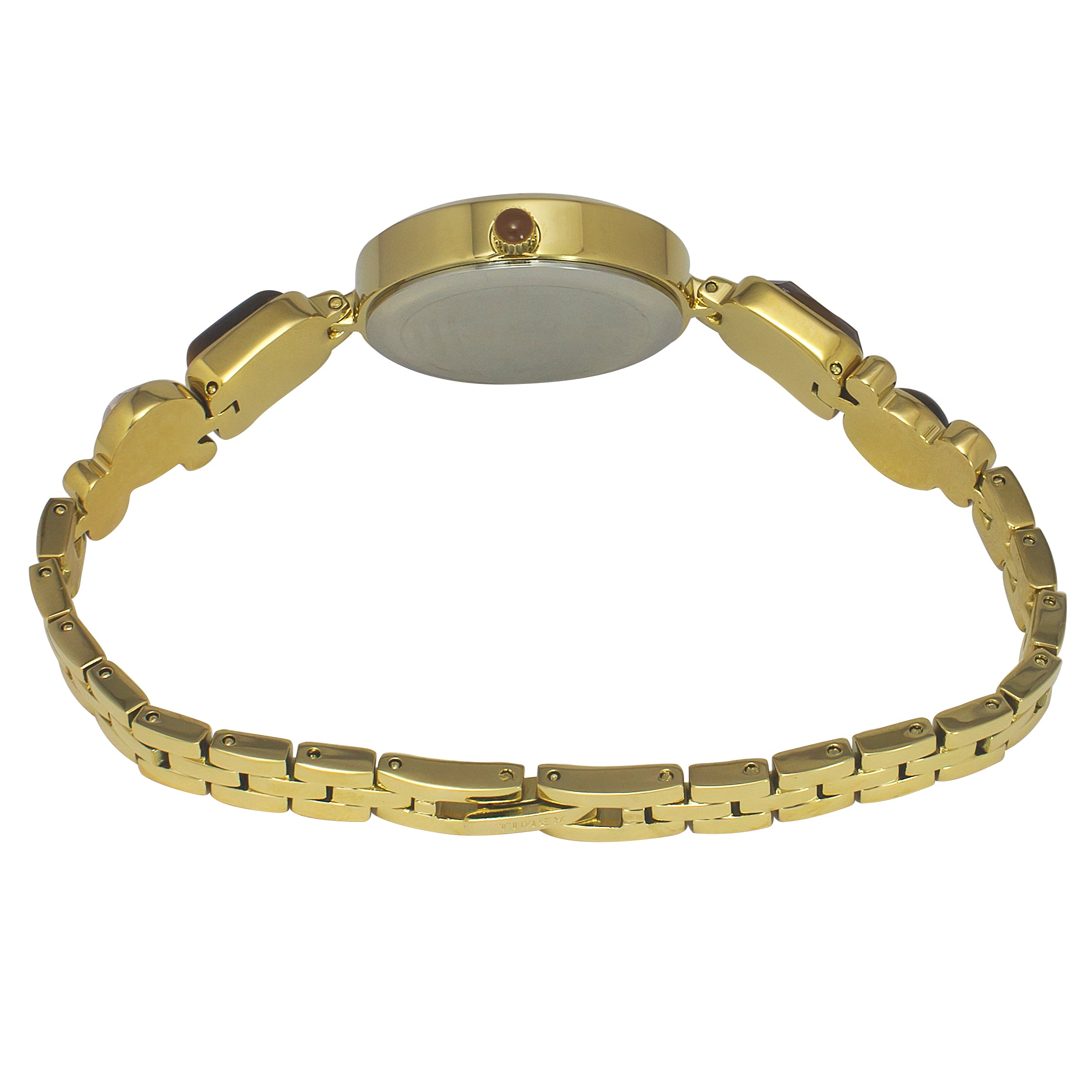 Timex Fria Brown Round Dial Quartz Analog Women Watch