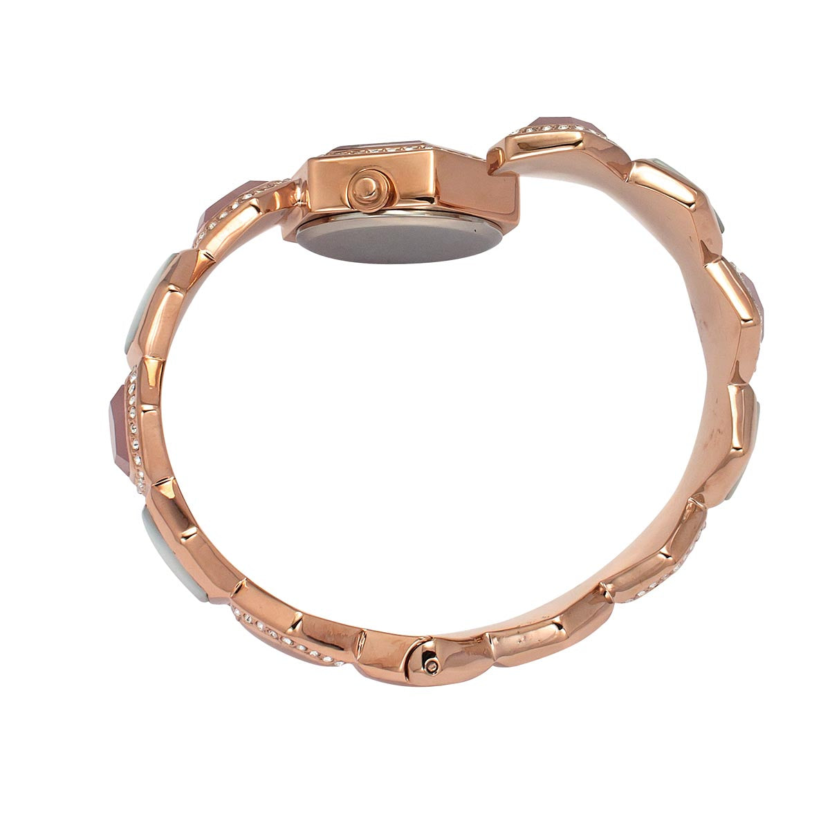 Timex Fria Women Pink Hexagon Dial Women Analog Watch