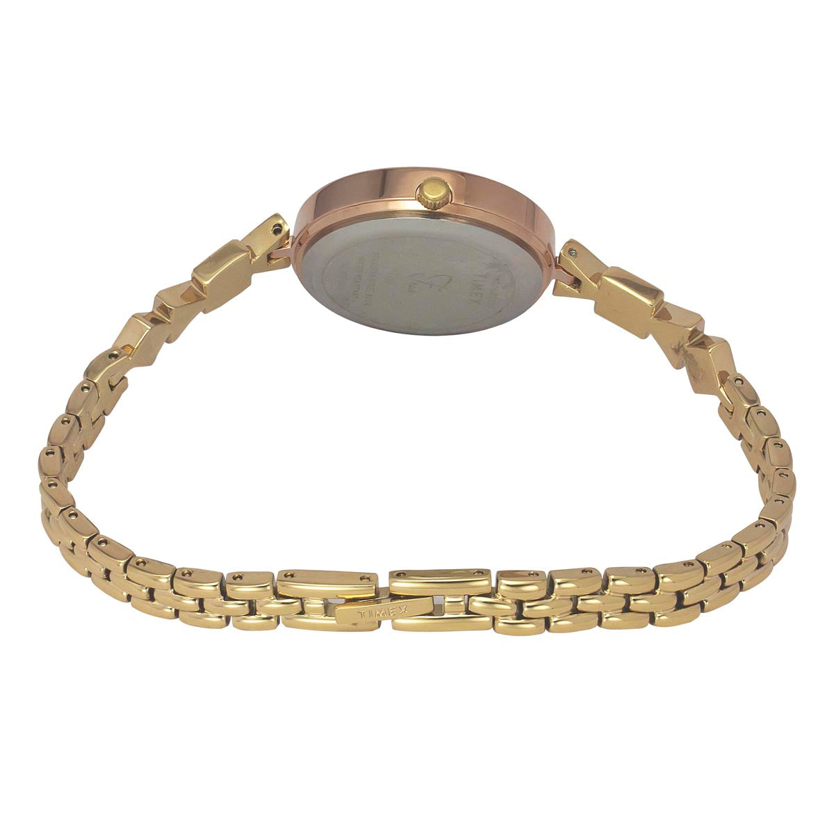 Timex Fria Silver Round Dial Quartz Analog Women Watch