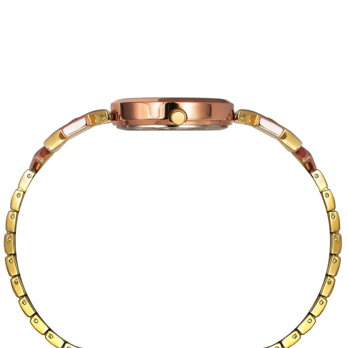 Timex Fria Silver Round Dial Quartz Analog Women Watch