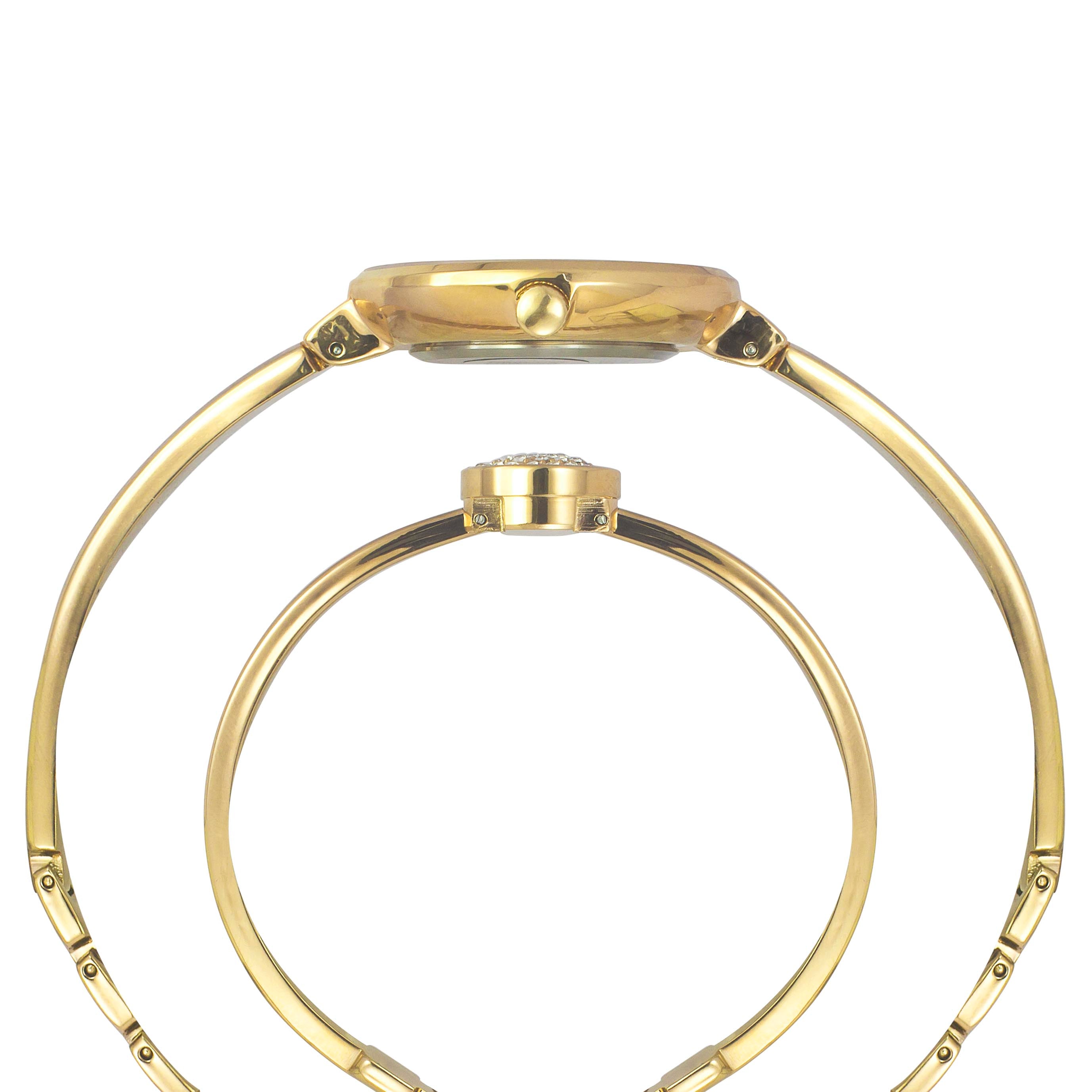 Timex Fria Leather Black Round Dial Quartz Analog Women Watch