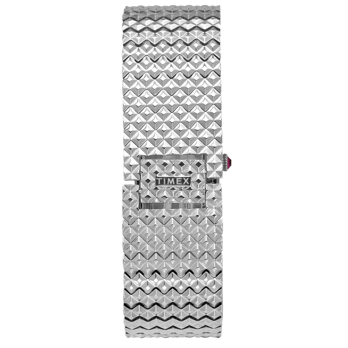 Timex Fria Pink Rectangle Dial Quartz Analog Women Watch