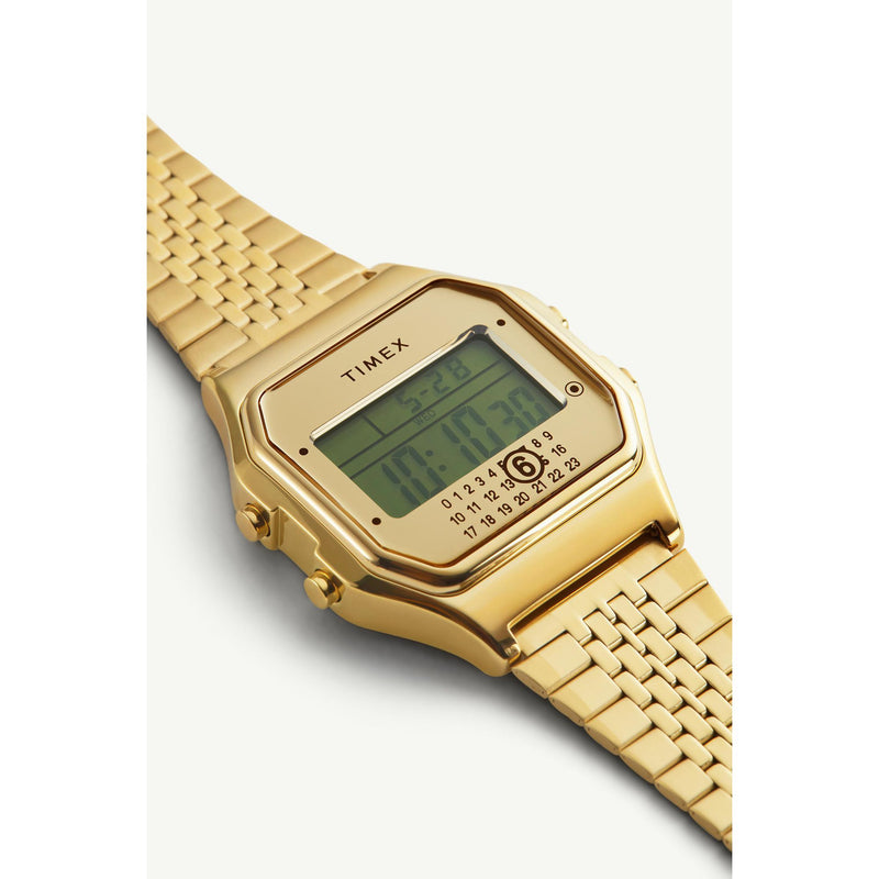 Timex x MM6 T80 Octagonal Dial Digital Watch Gift Set Watch Timex