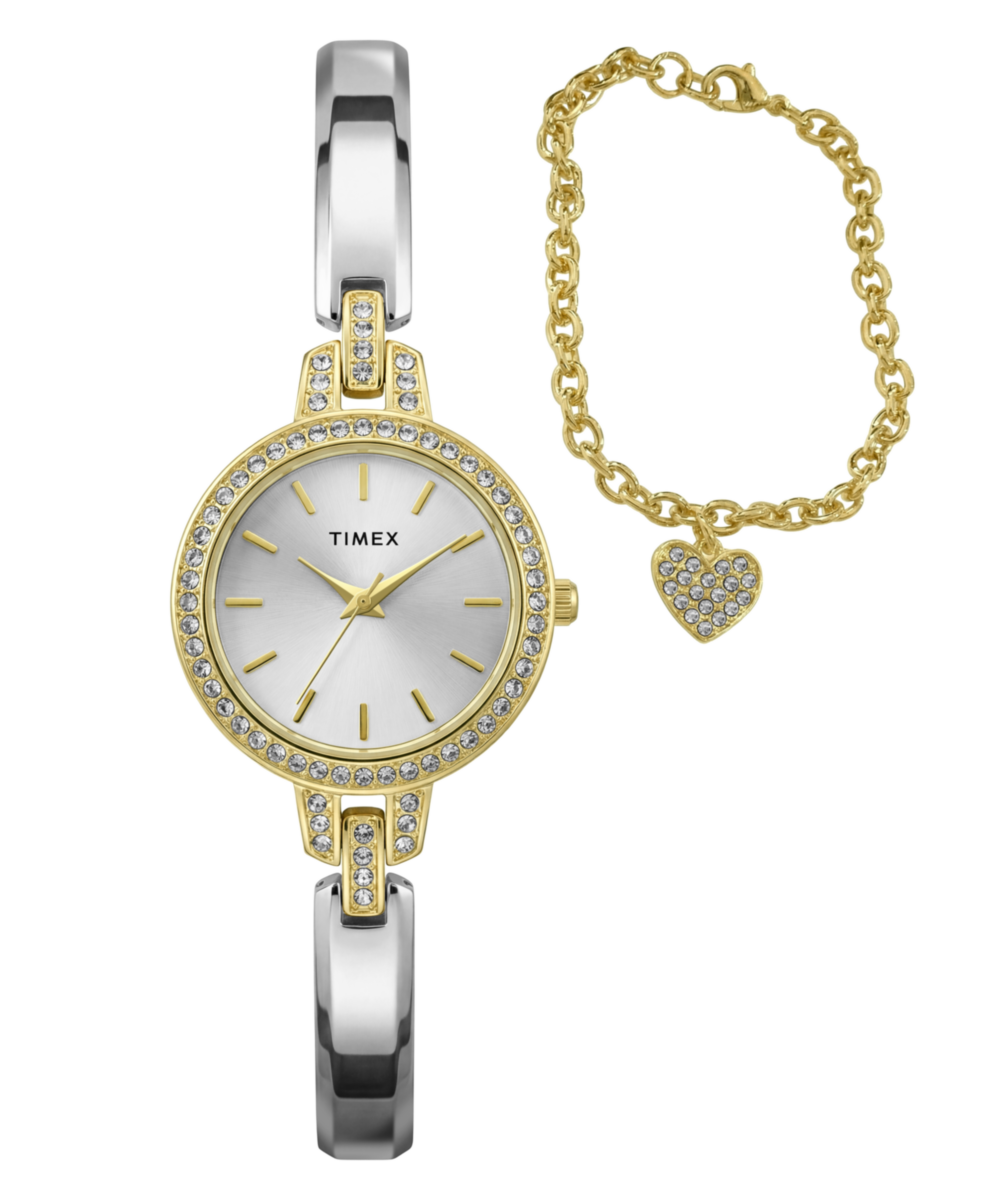 Timex Trend Round 28mm Silver Dial Analog Women Watch - TWG067800UJ Watch Timex
