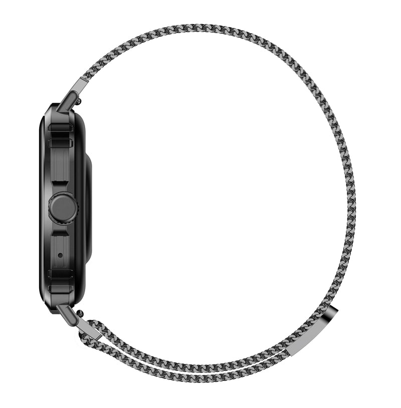 Timex iConnect Go+ 1.83"(4.64 cm) Display with BT Calling Unisex Smartwatch TWIXW1002T Watch Timex