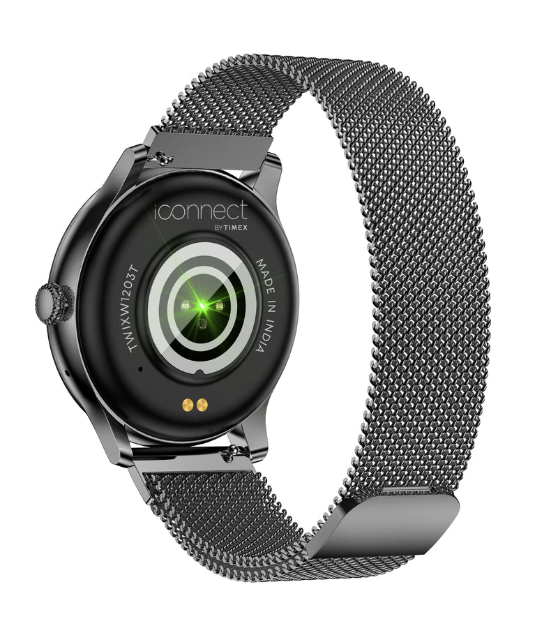 Timex iConnect Pro 1.38"(3.50 cm) Display & BT Calling Unisex Smartwatch TWIXW1203T Watch Timex
