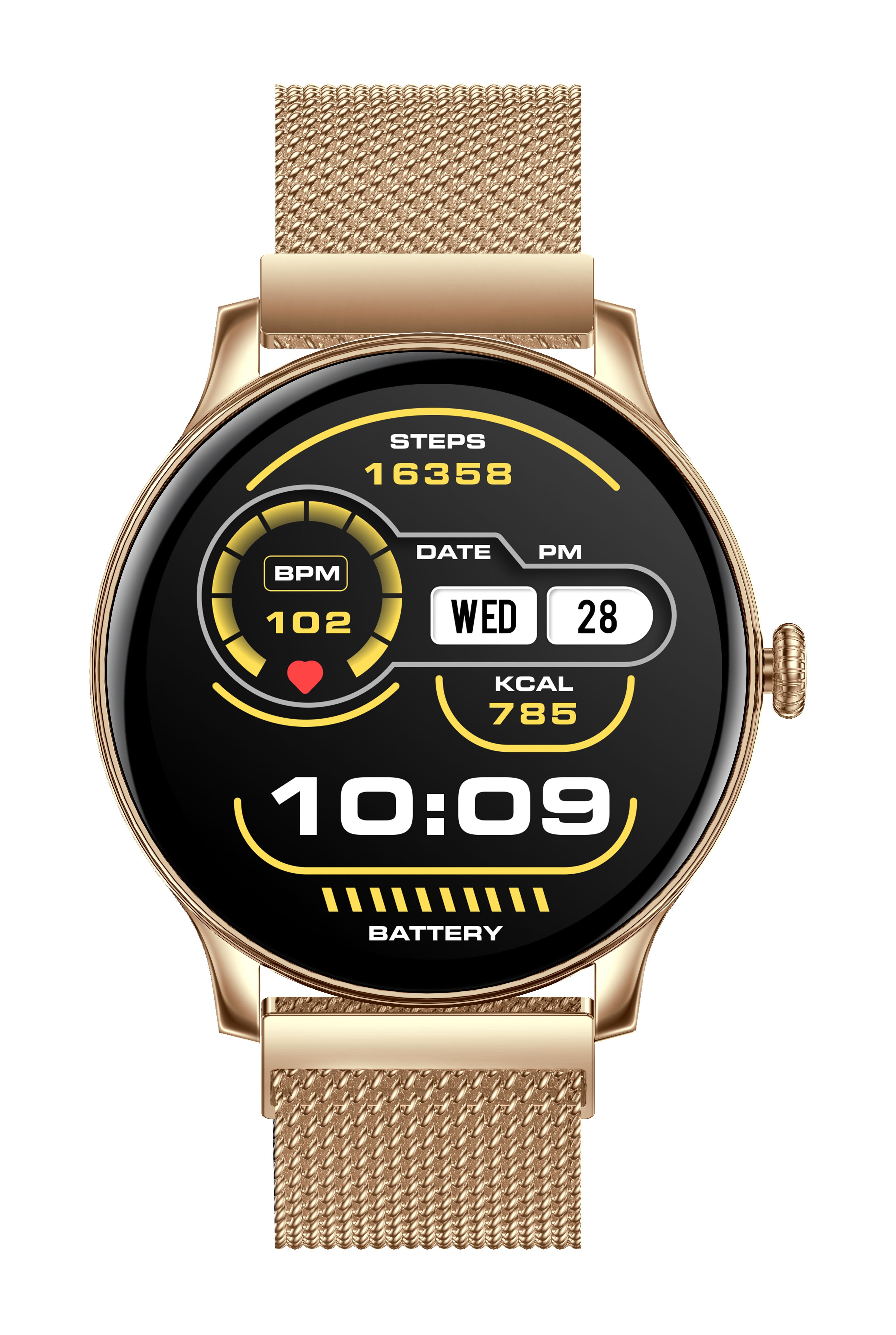Timex iConnect Pro 1.38"(3.50 cm) Display & BT Calling Unisex Smartwatch TWIXW1204T Watch Timex