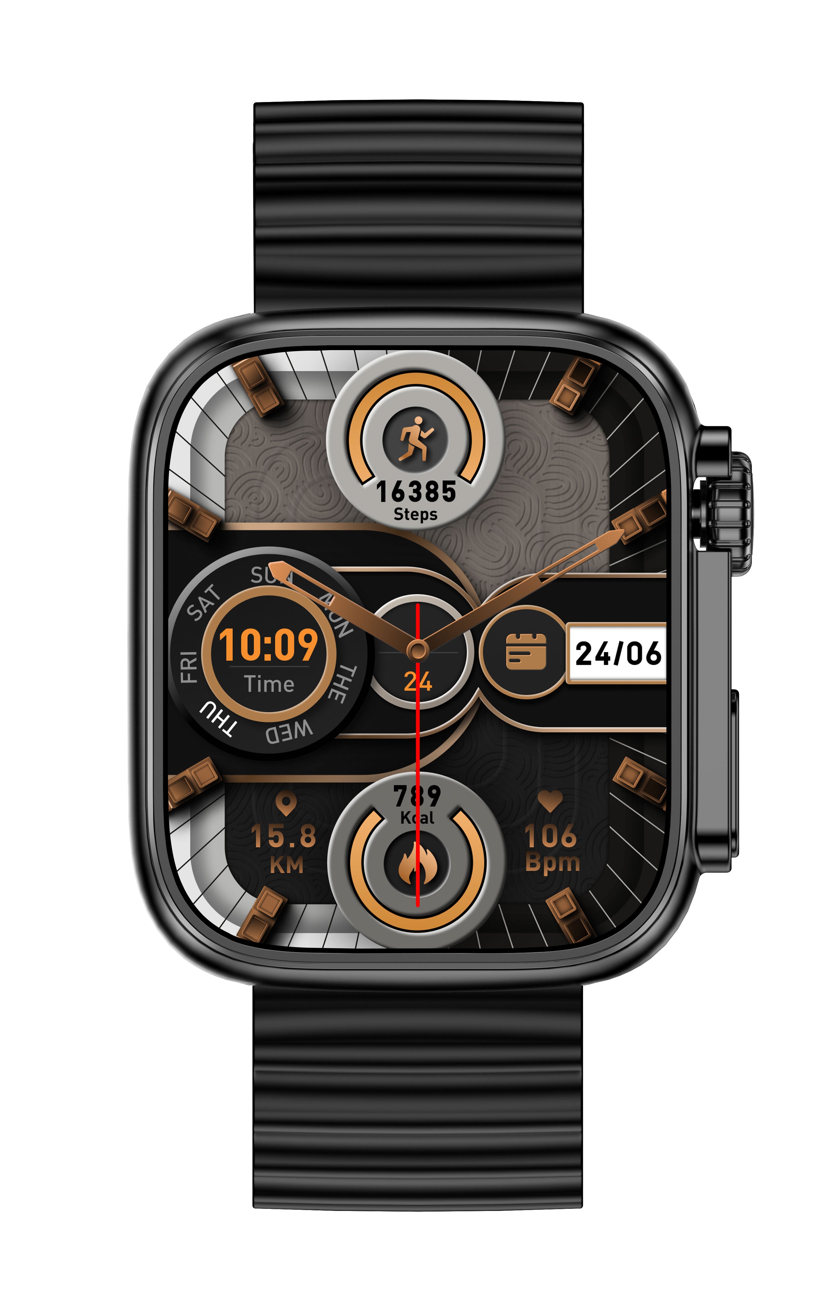 Timex iConnect Edge cm) Display with Functional Crown