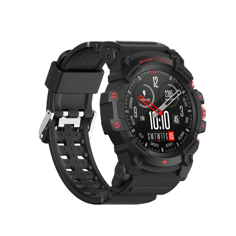 Timex iConnect Go 1.38"(3.50 cm) Display & BT Calling Unisex Smartwatch TWIXW800T Watch Timex