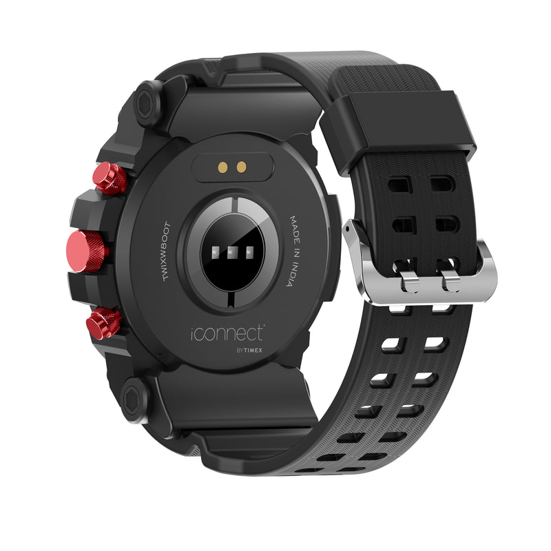 Timex iConnect Go 1.38"(3.50 cm) Display & BT Calling Unisex Smartwatch TWIXW800T Watch Timex