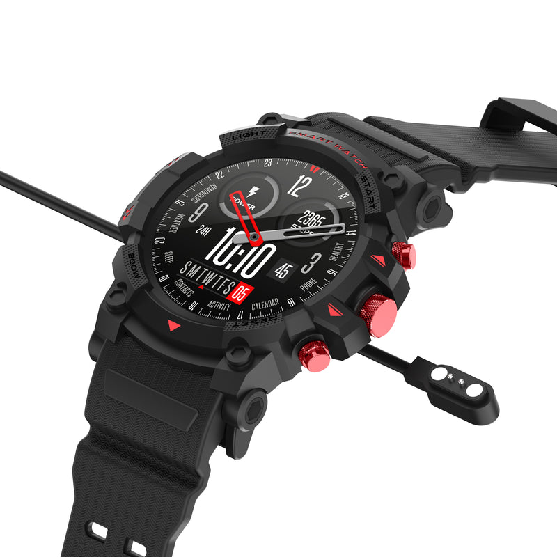 Timex iConnect Go 1.38"(3.50 cm) Display & BT Calling Unisex Smartwatch TWIXW800T Watch Timex
