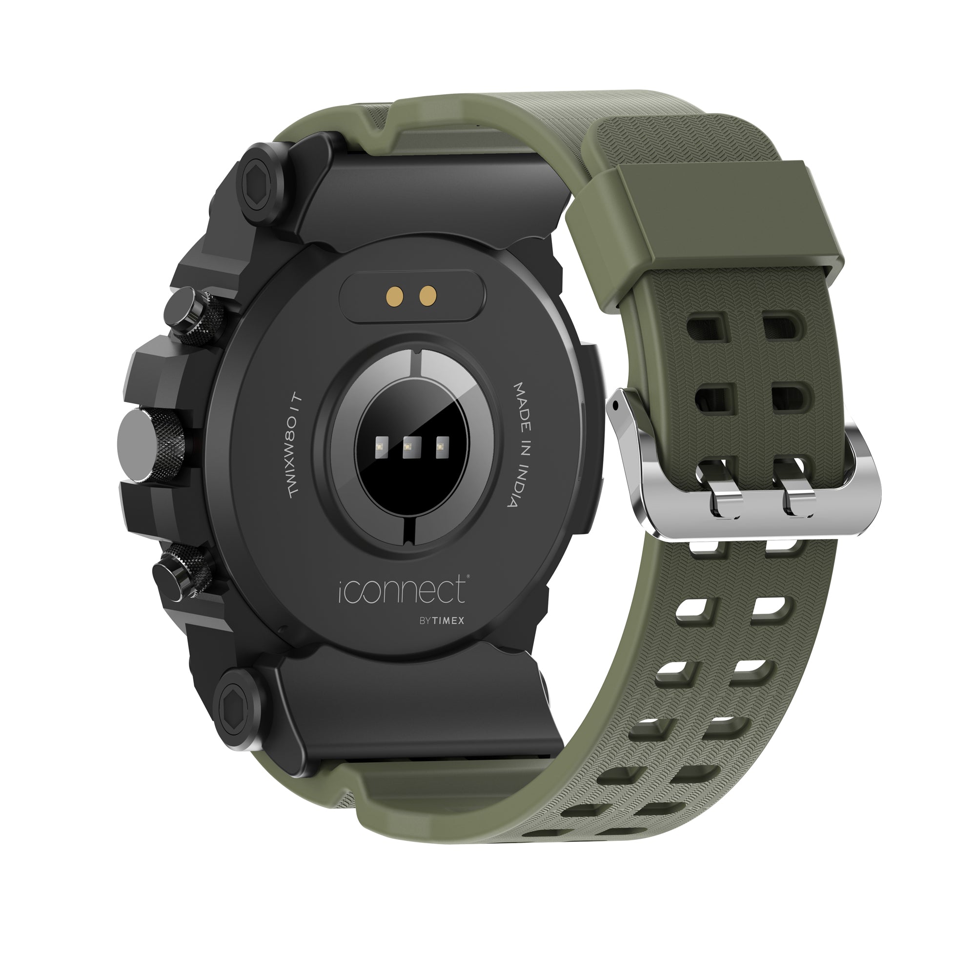 Timex iConnect Go 1.38"(3.50 cm) Display & BT Calling Unisex Smartwatch TWIXW801T Watch Timex