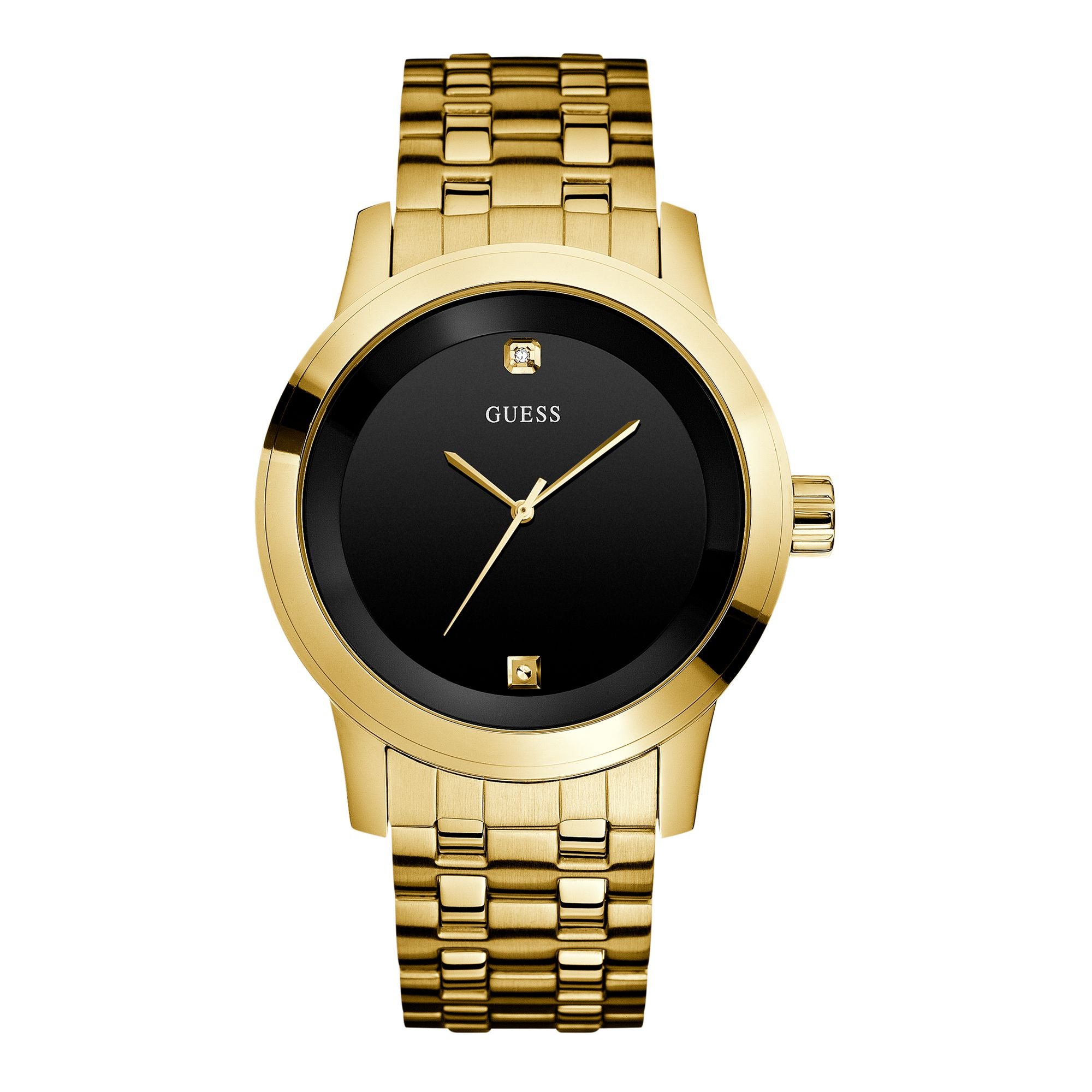 Guess Telescope Black Round Quartz Men Watch