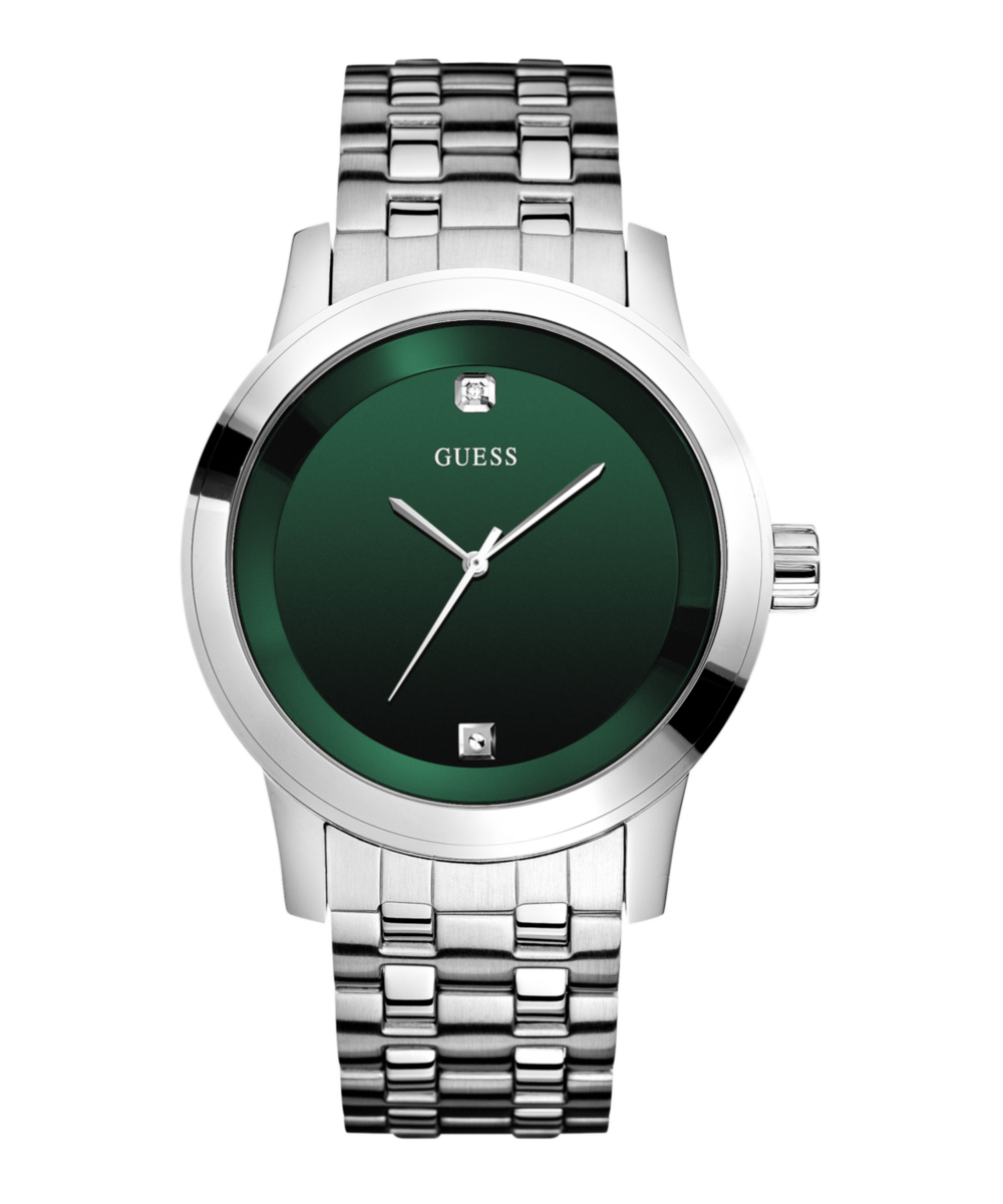 Guess Telescope Green Round Quartz Men Watch