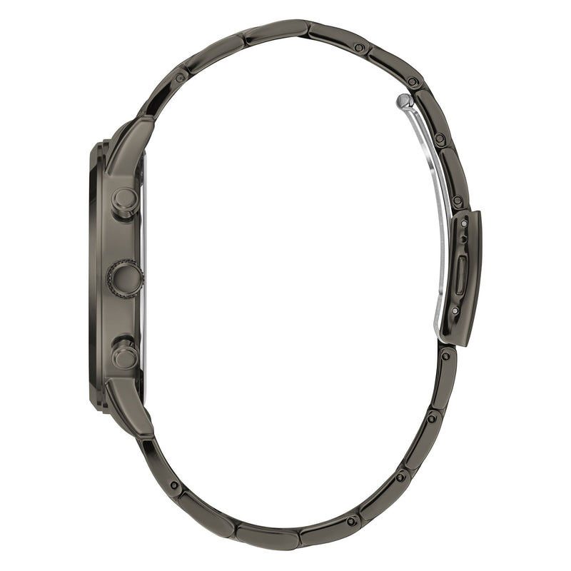 Guess Hendrix Grey Round Quartz Men Watch Watch Guess