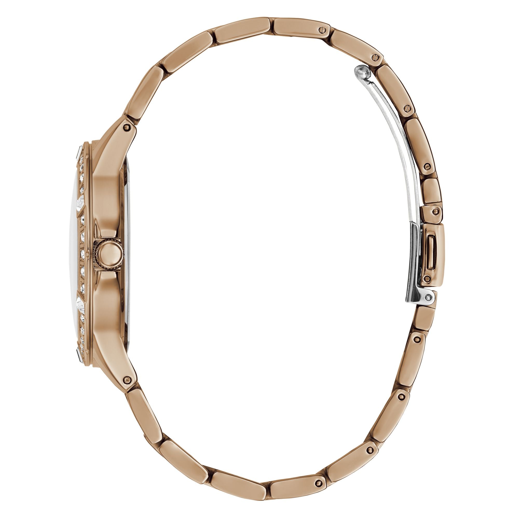 GUESS Women Rose Gold Round Dial Analog Watch - U1349L3M