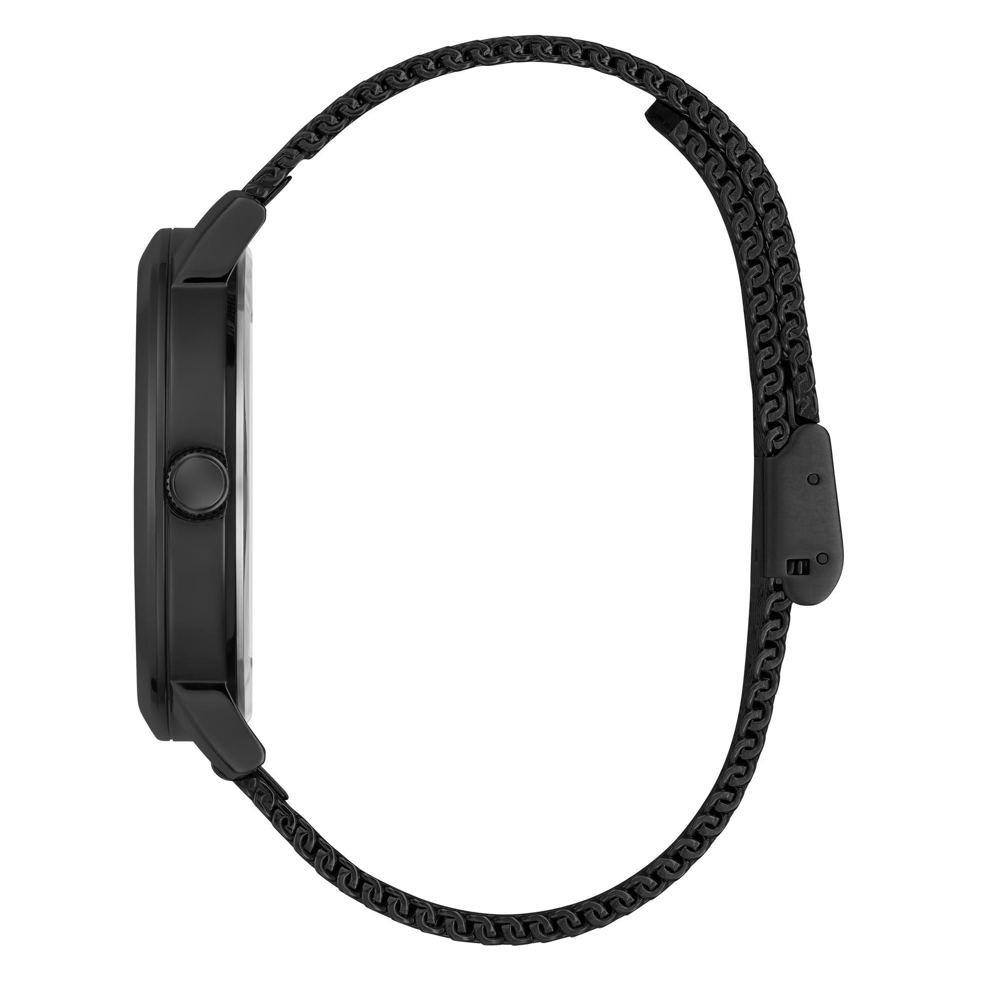 GUESS Men Black Round Dial Analog Watch - U1352G2M