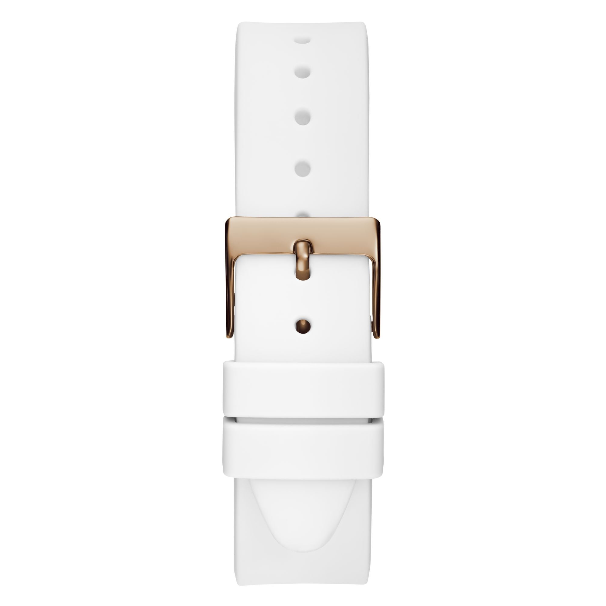 Guess G Spark White Round Dial Quartz Analog Women Watch