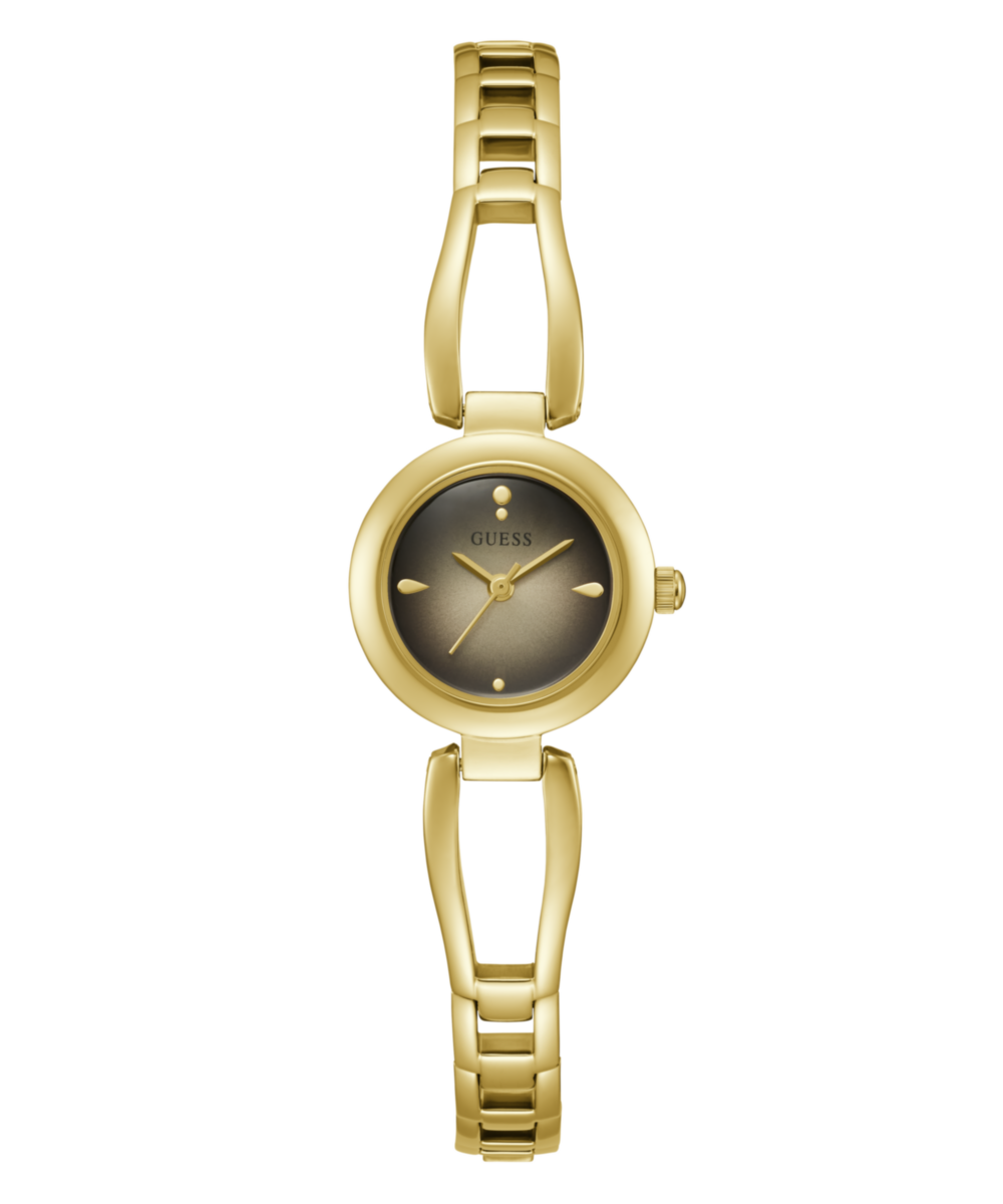 Guess Round 22mm Brown Dial Analog Women Watch - U1370L2M Watch Guess