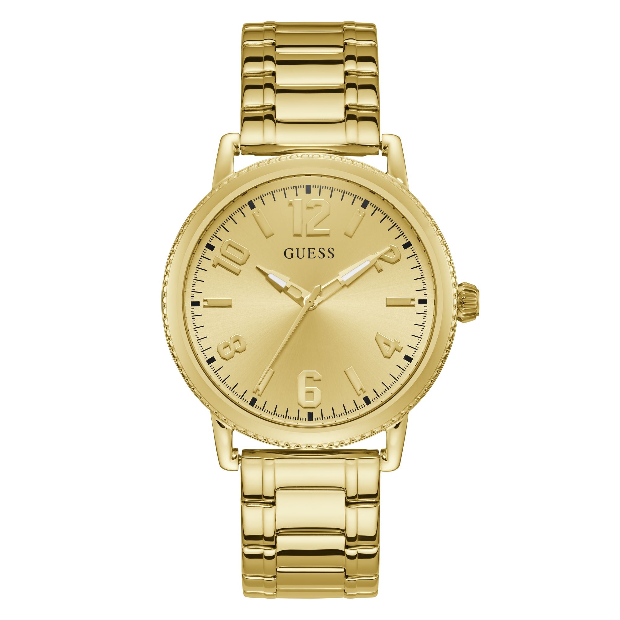 Guess Standard U1380G2M Champagne Men 42 mm Round Watch