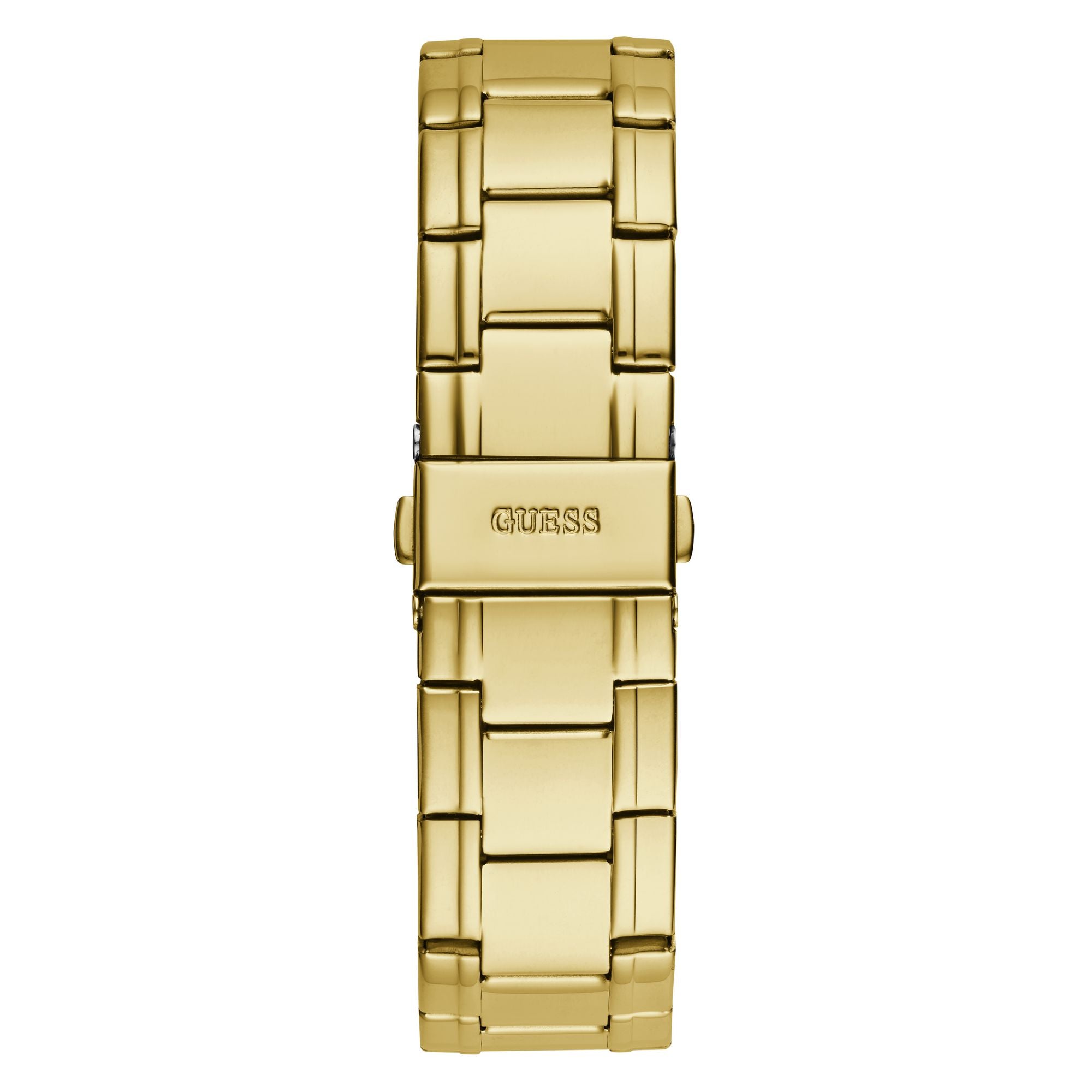 Guess Standard Champagne Round Dial Quartz Analog Men Watch