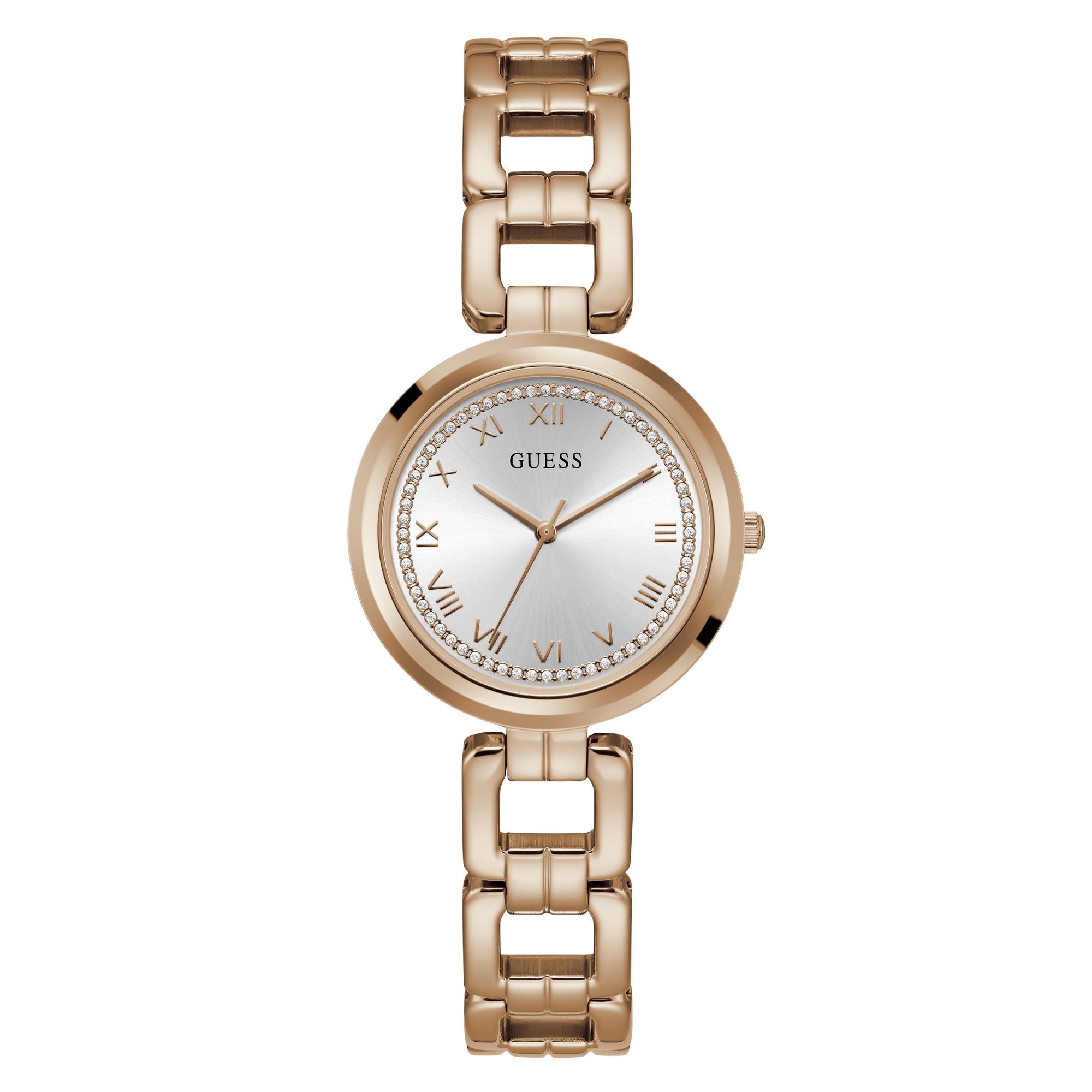 Guess Millie Silver Round Quartz Women Watch