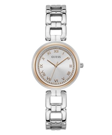 Guess Millie Silver Tone Round Dial Quartz Analog Women Watch Watch Guess